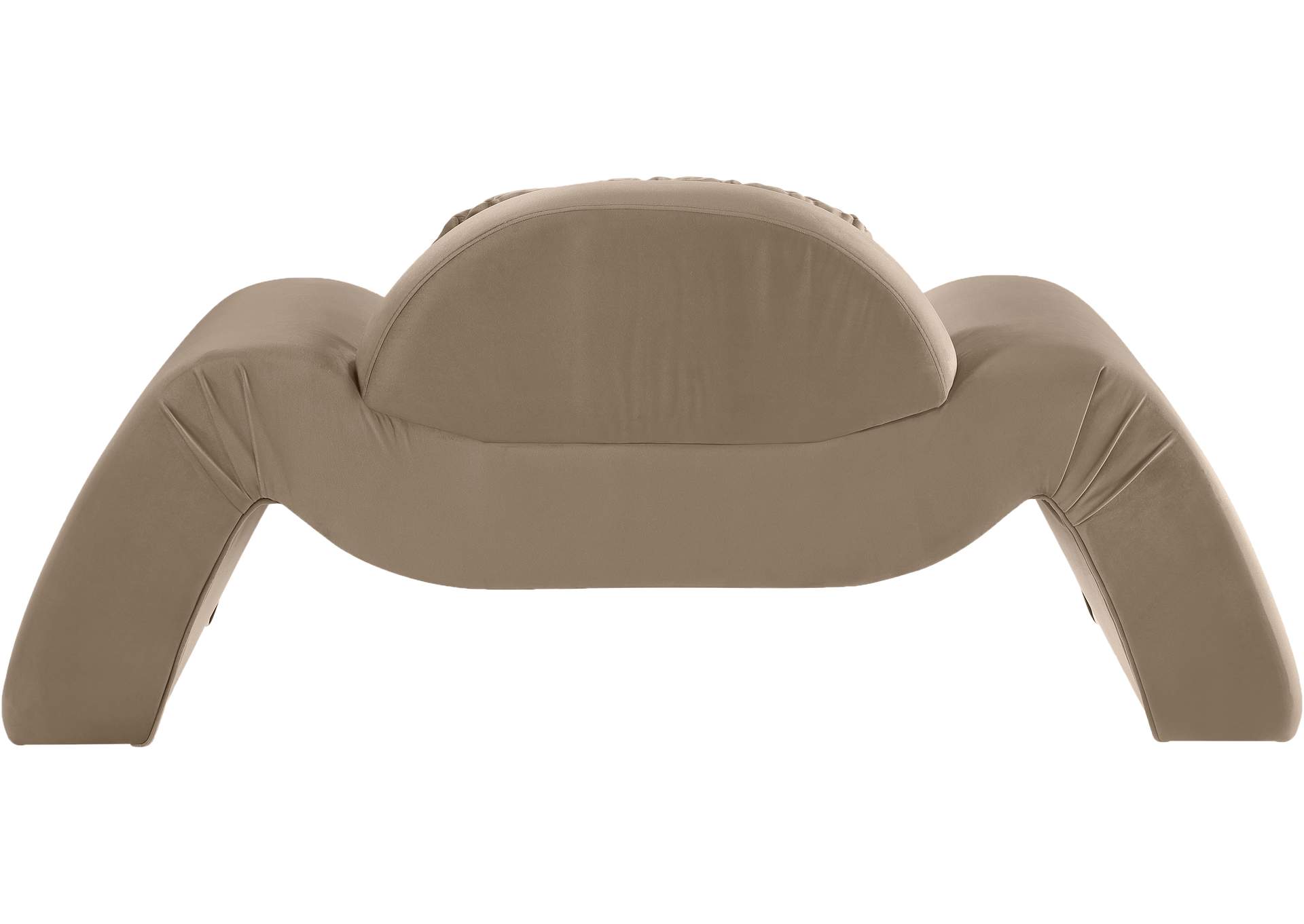 Austin Taupe Velvet Chair