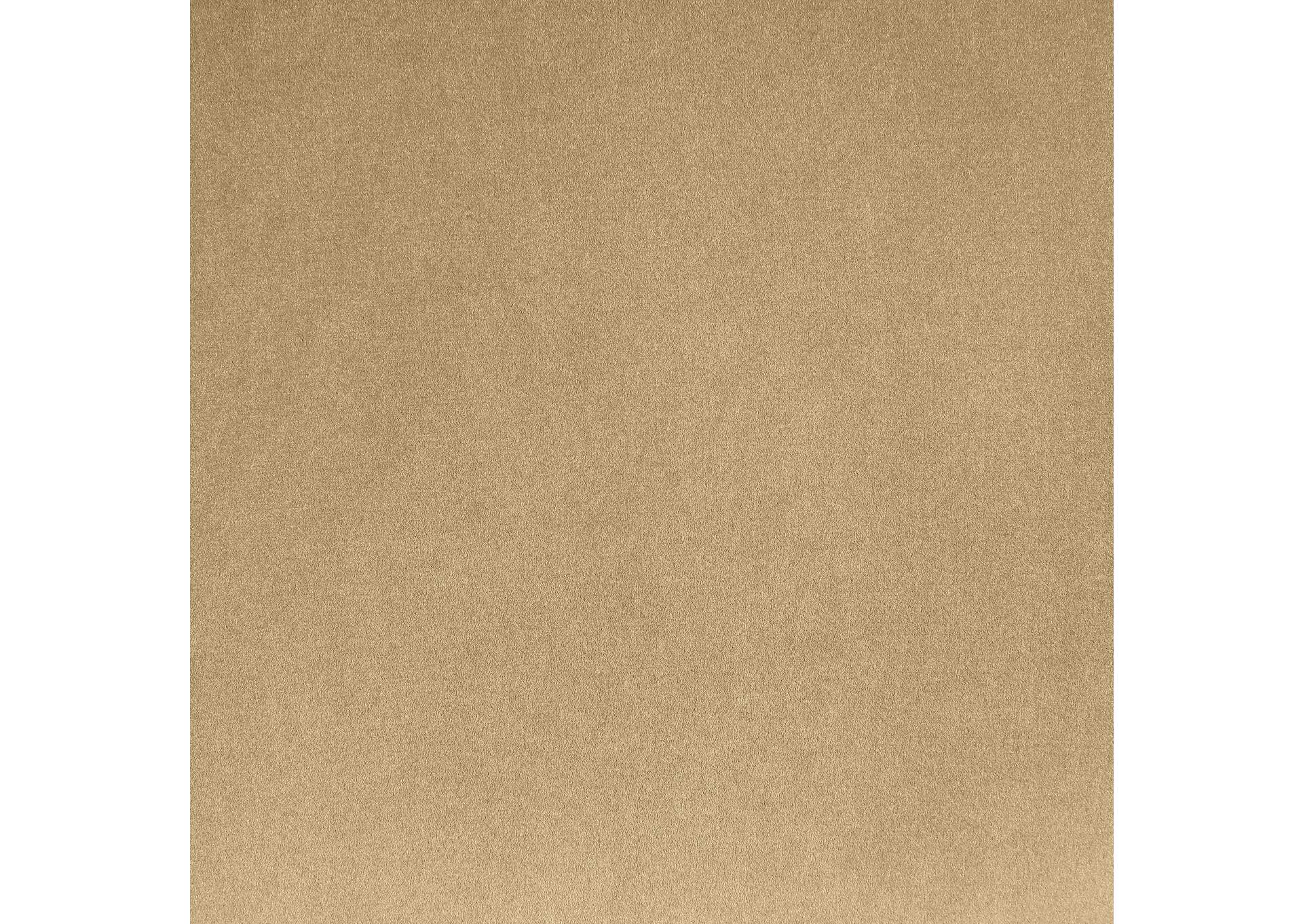 Destin Camel Velvet Loveseat image 6
