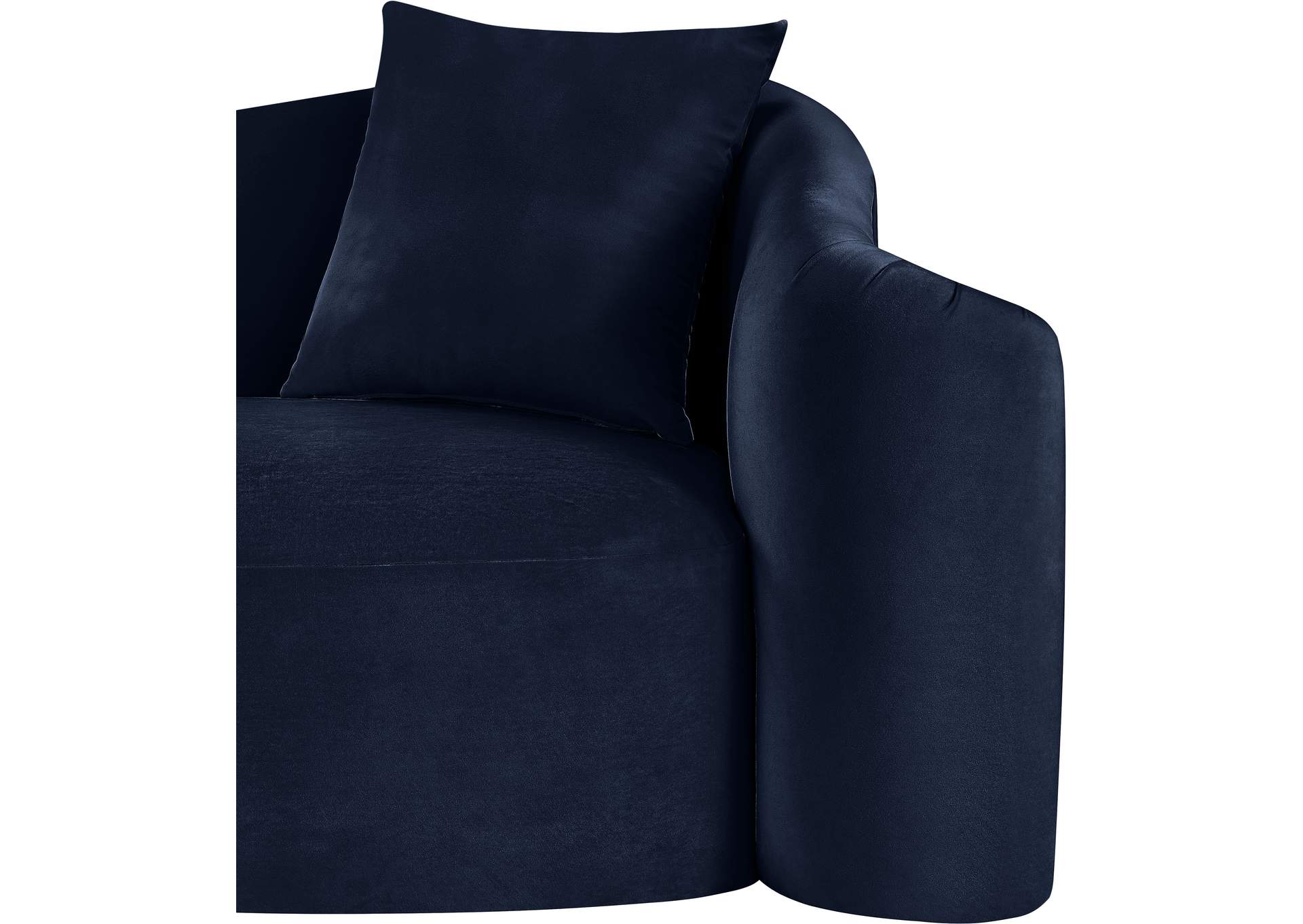 Destin Navy Velvet Sofa