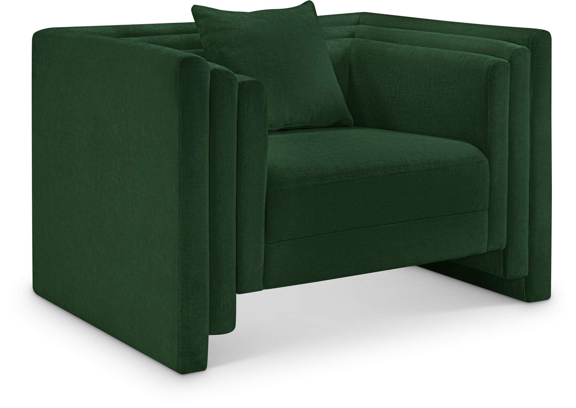 Everett Green Chenille Fabric Chair