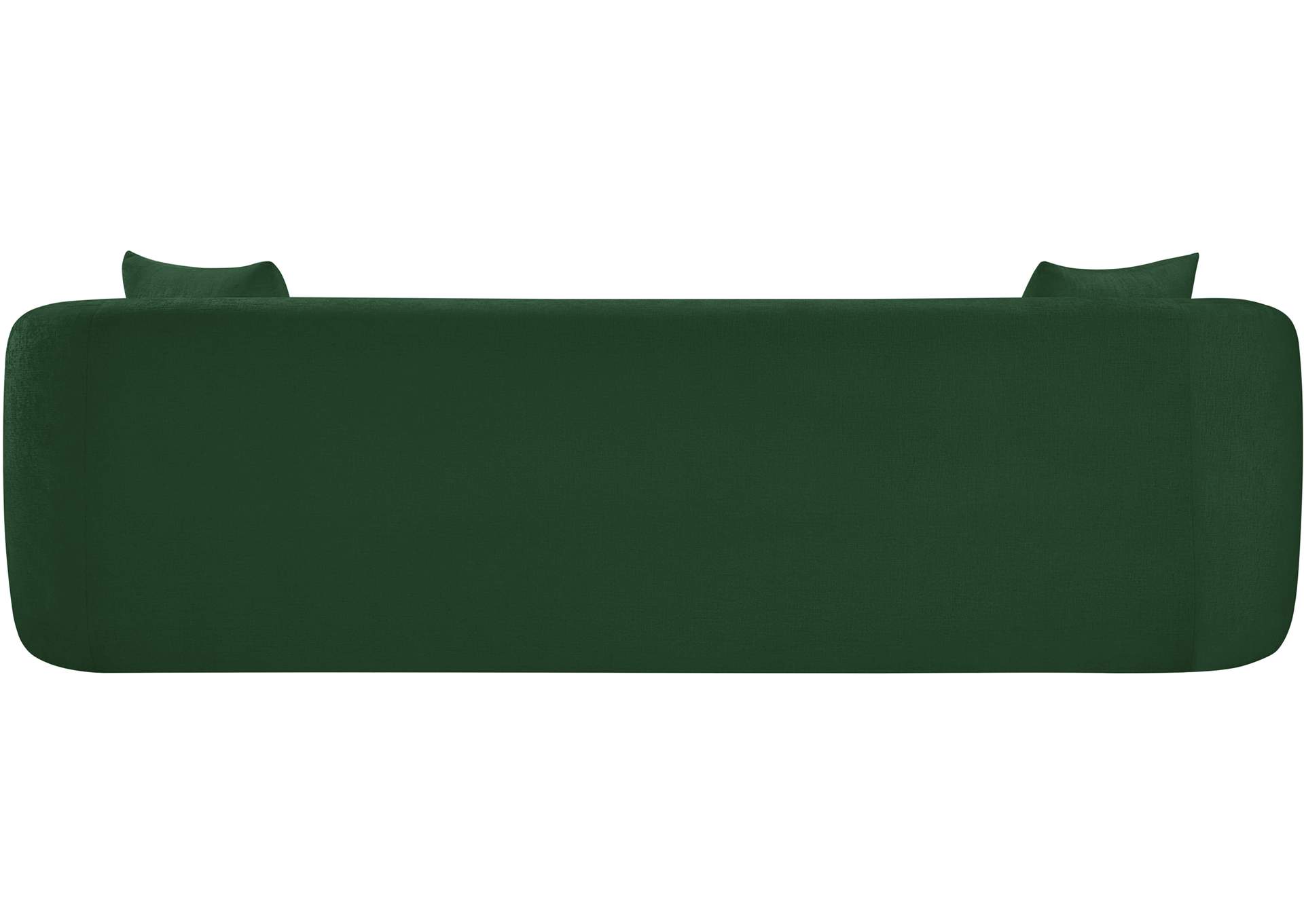 Penelope Green Chenille Fabric Sofa image 6