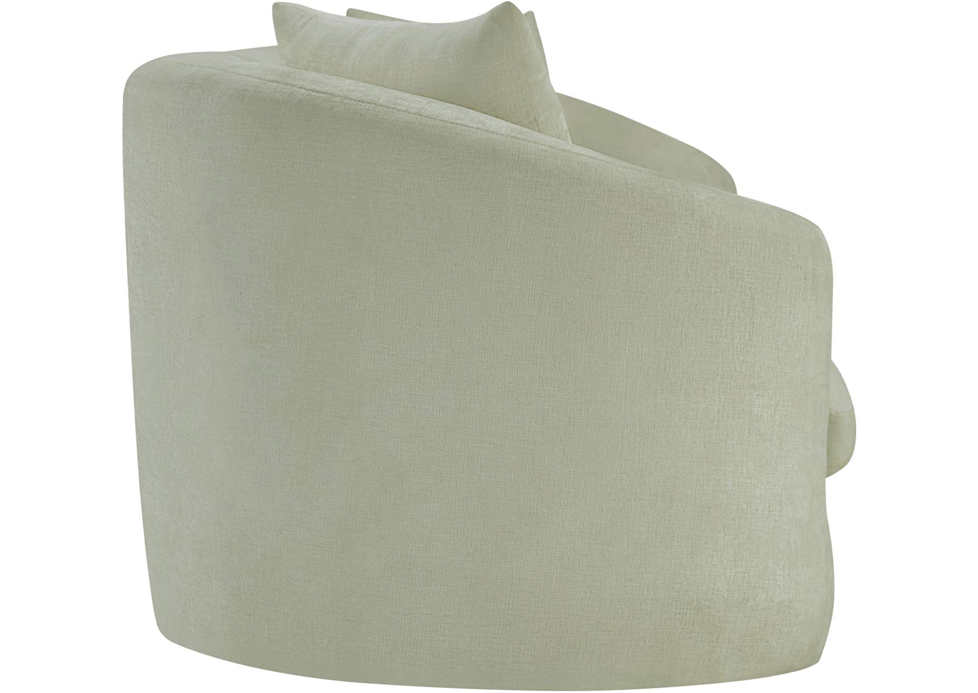 Penelope Mint Chenille Fabric Sofa image 5