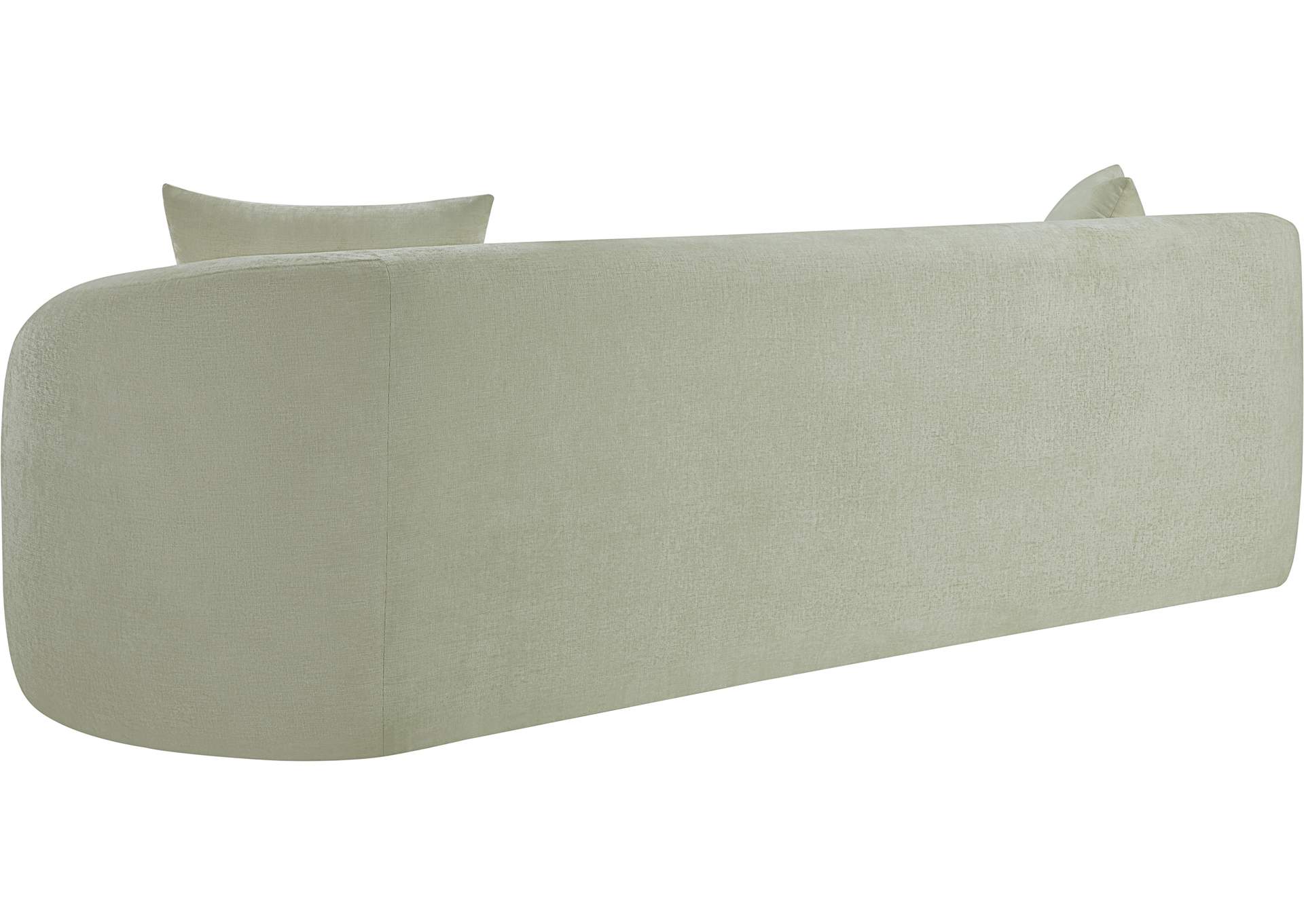Penelope Mint Chenille Fabric Sofa image 8