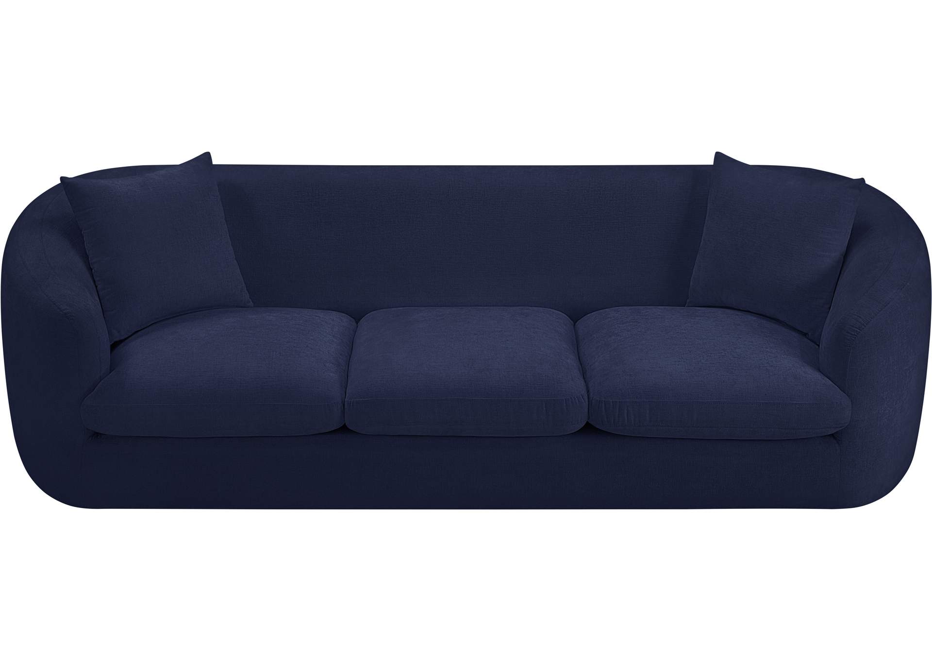 Penelope Navy Chenille Fabric Sofa image 7