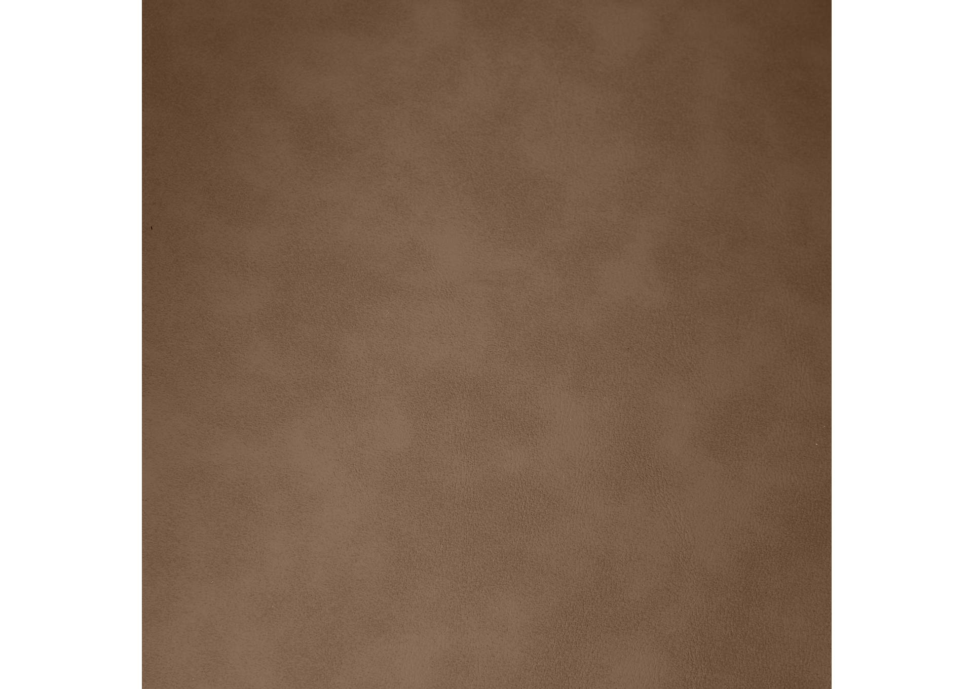 Mallina Brown Vegan Leather Chair