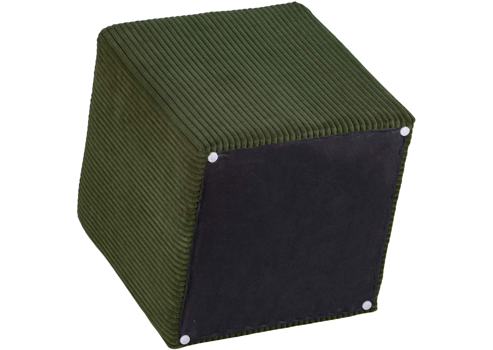 Roy Green Microsuede Fabric Ottoman - Stool