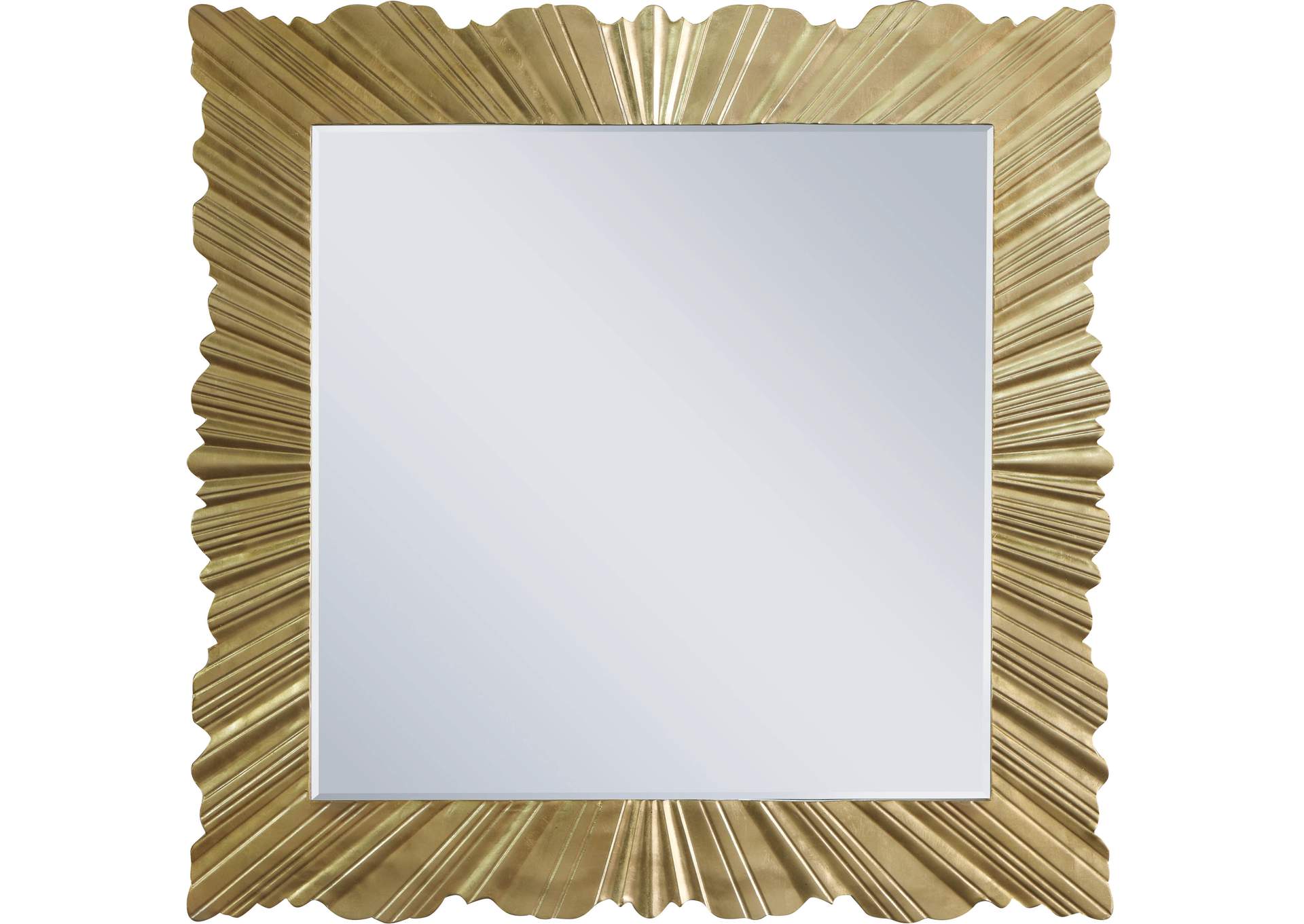 Golda Gold Leaf Mirror