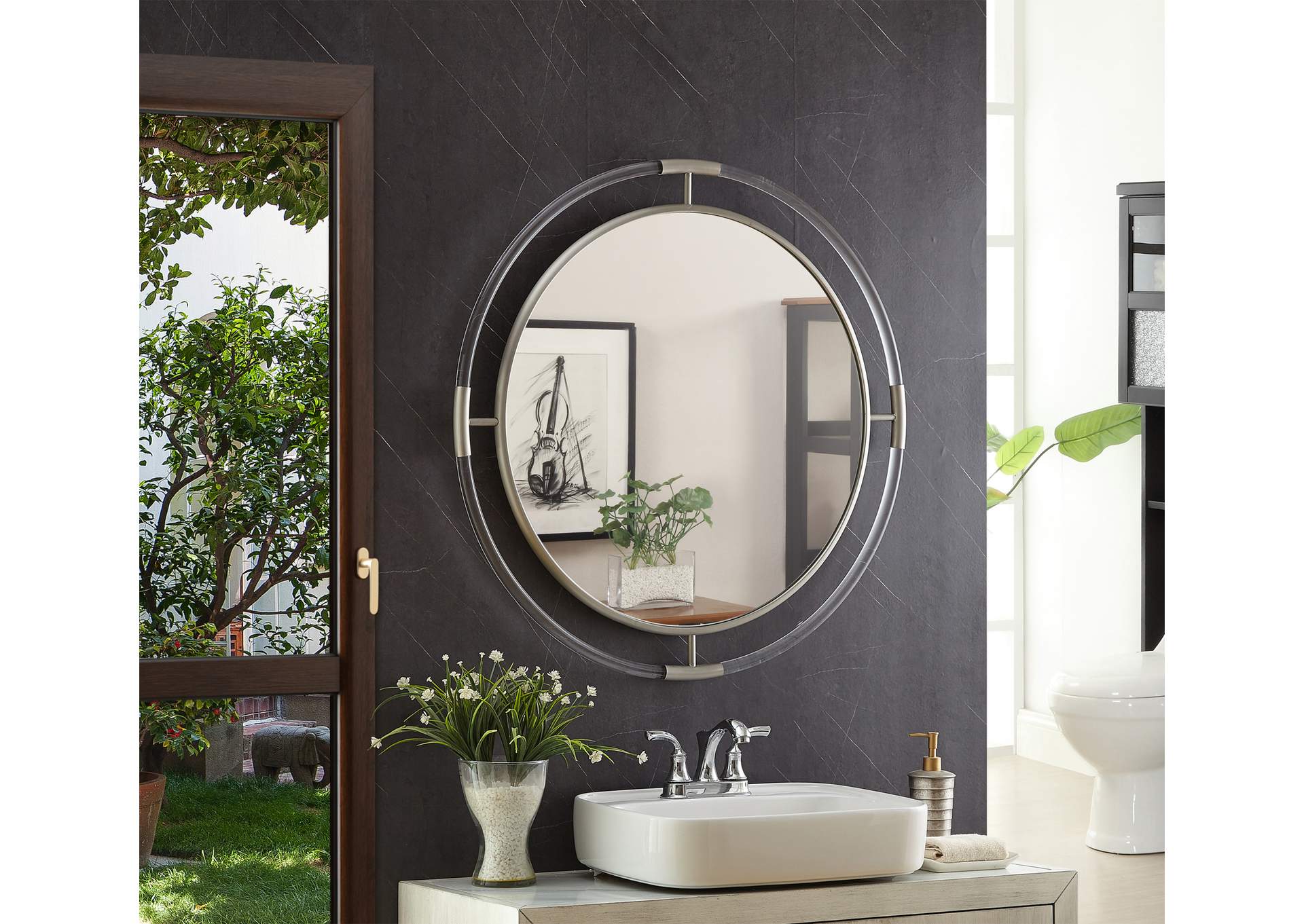 Ghost Chrome Mirror