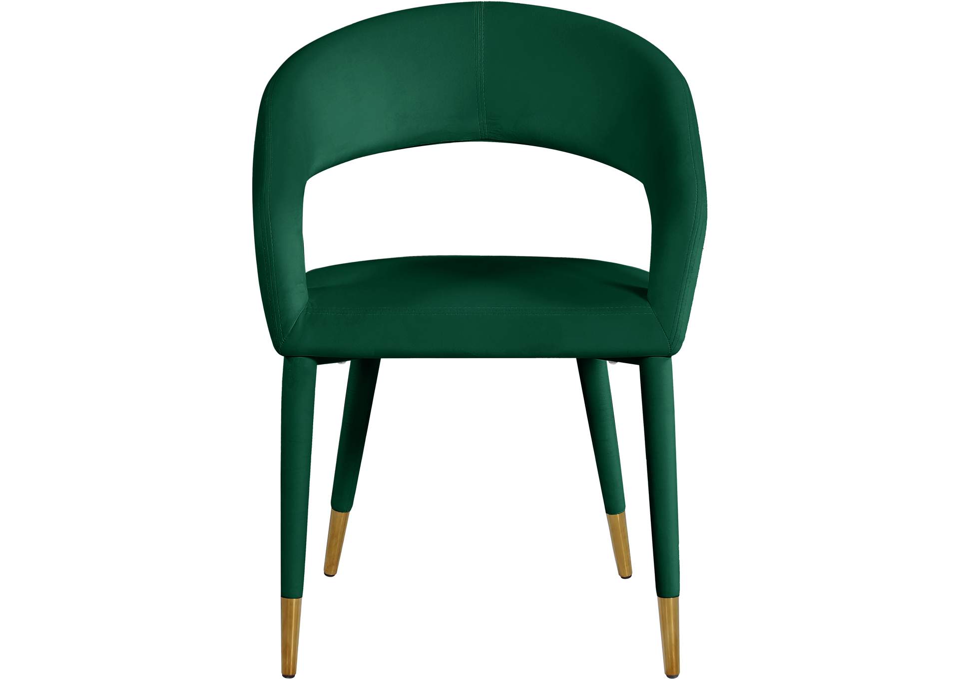 Destiny Green Velvet Dining Chair