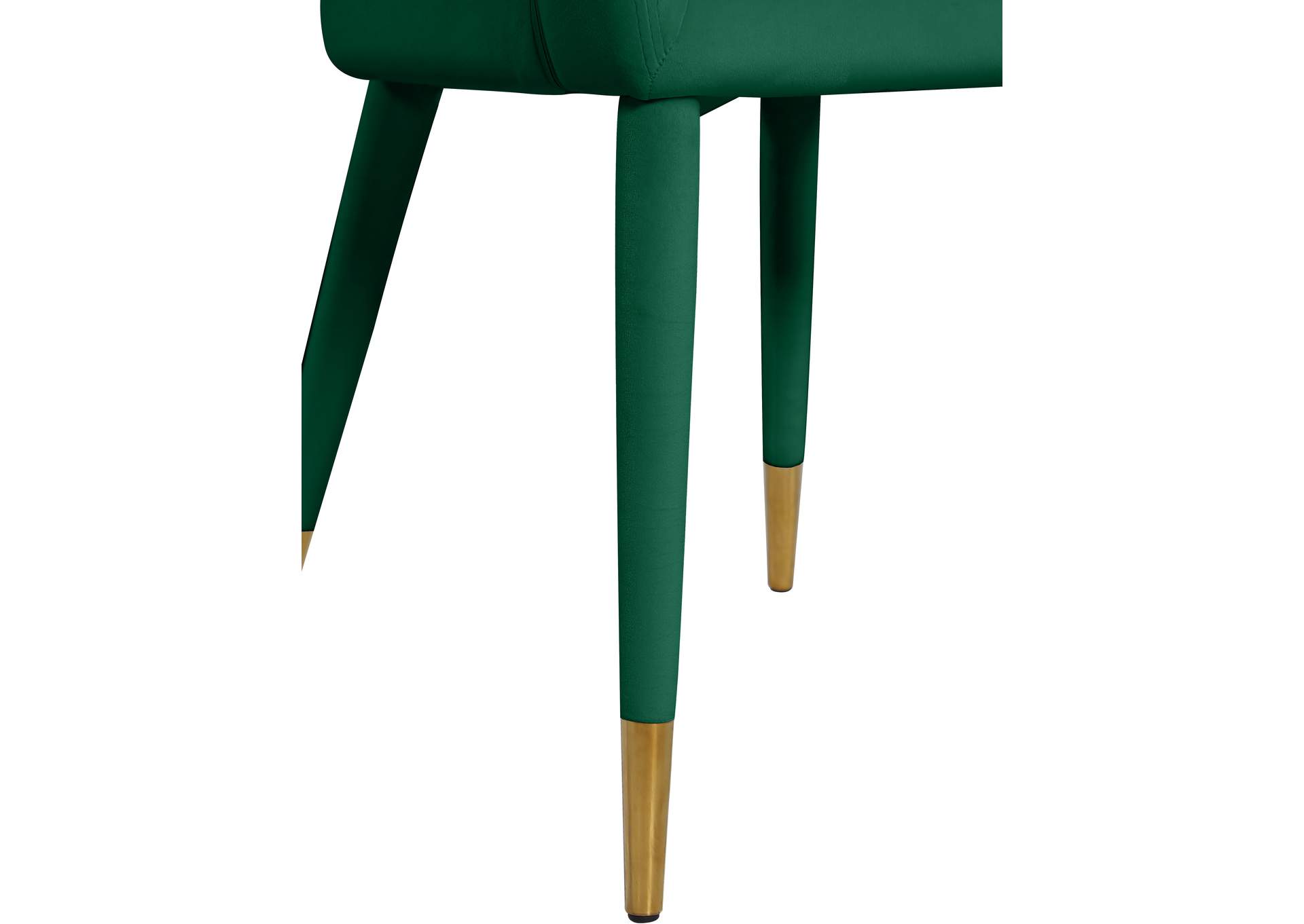 Destiny Green Velvet Dining Chair