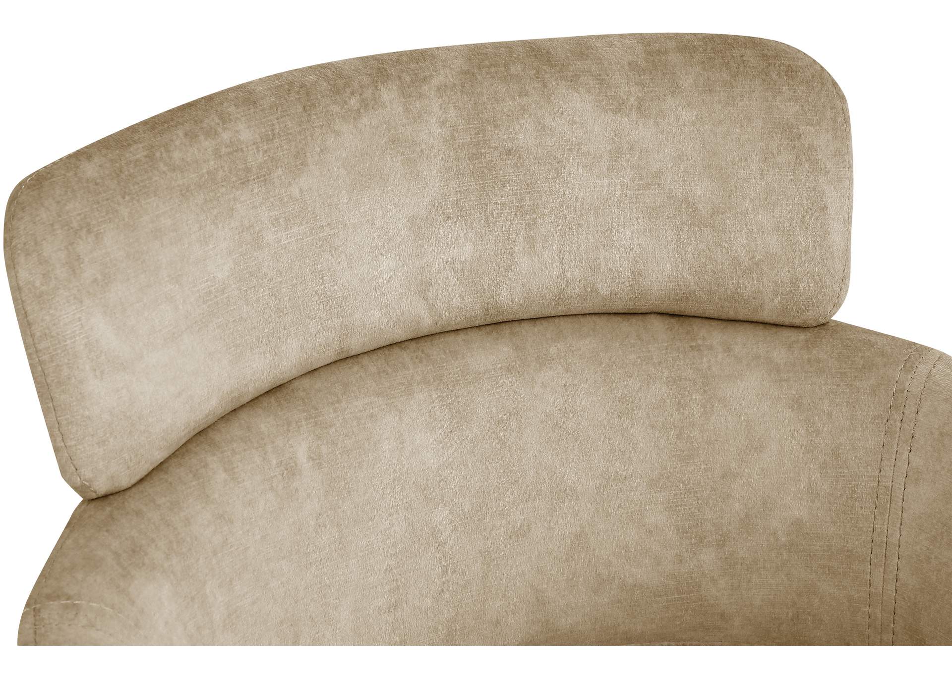Yara Beige Velvet Dining Chair