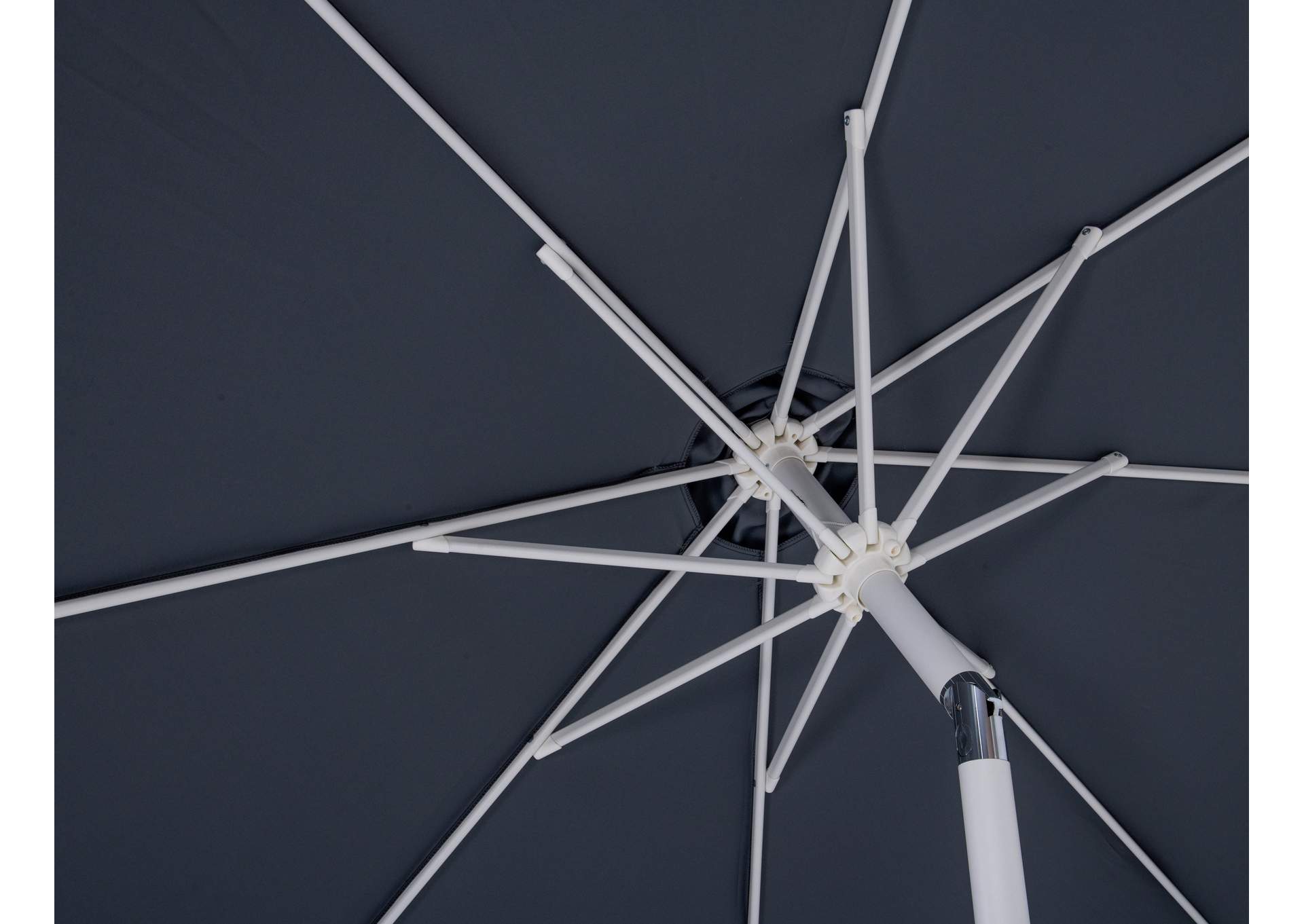 Fiji Grey Fabric Patio Umbrellas
