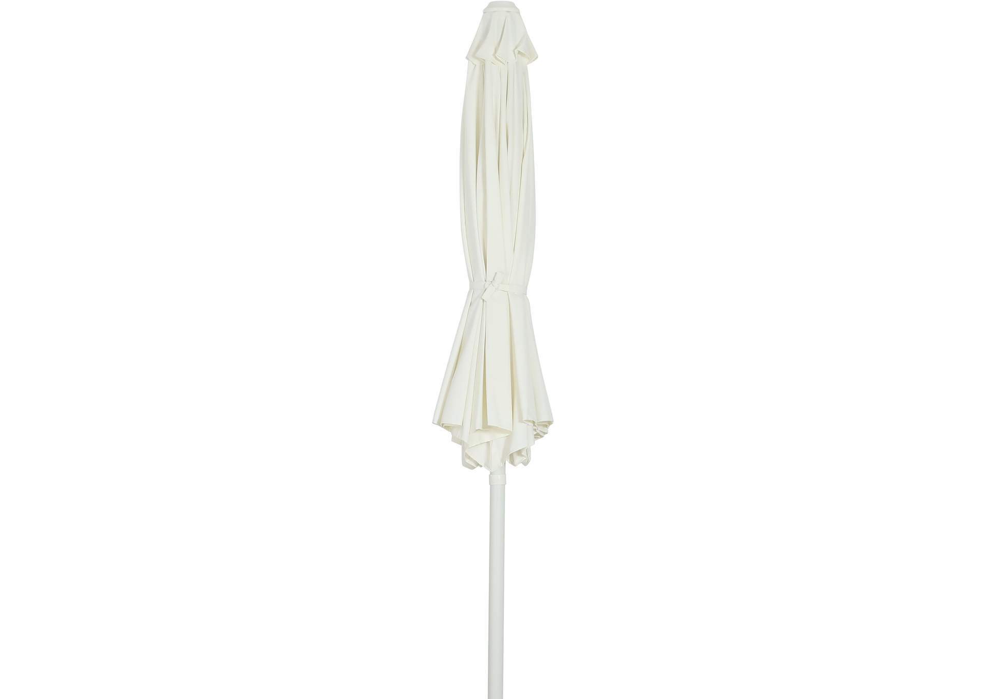 Fiji White Fabric Patio Umbrellas