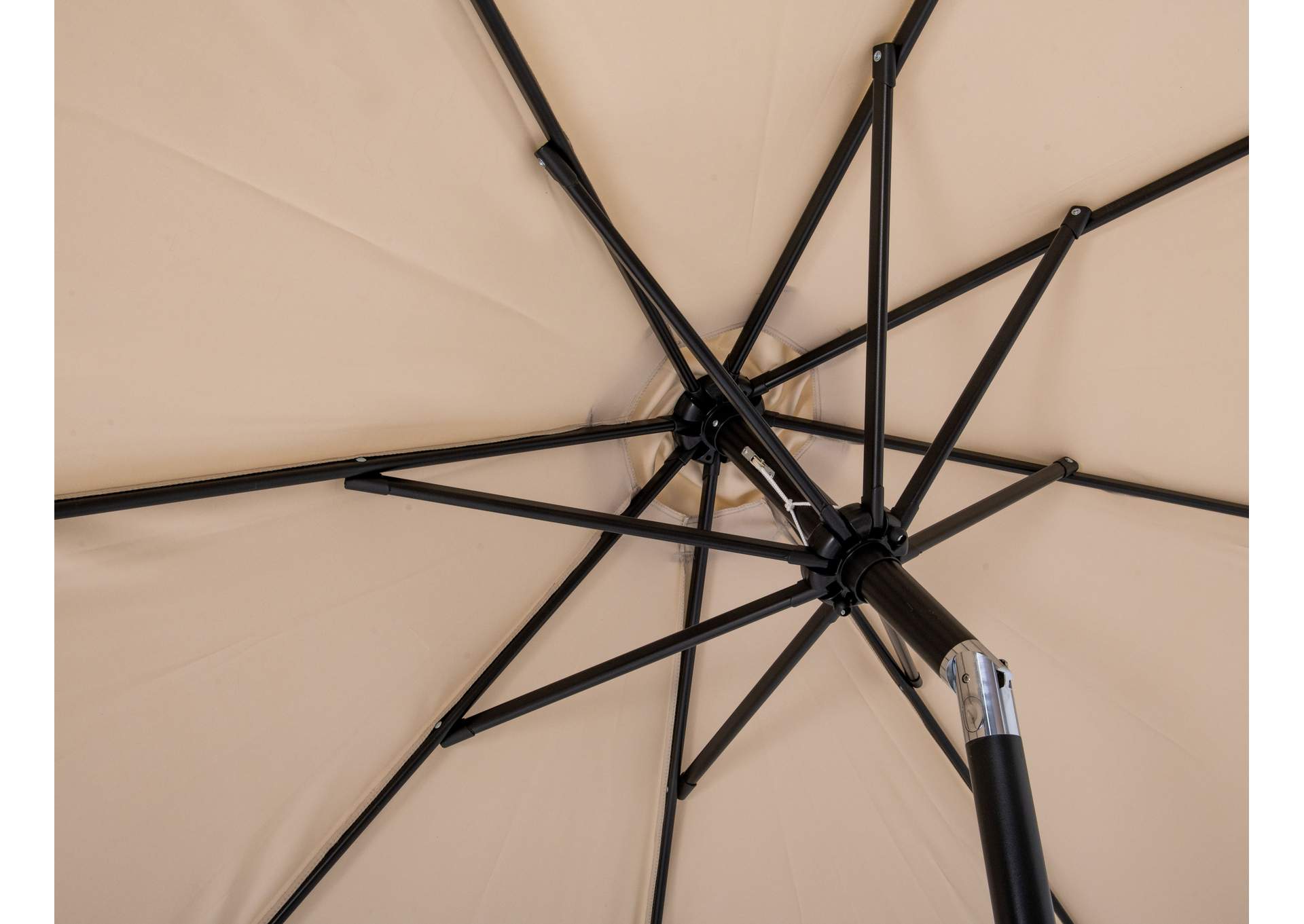 Fiji Beige Fabric Patio Umbrellas