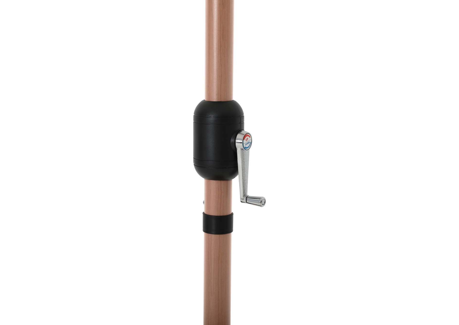 Amalfi Beige With Cream Piping Fabric Patio Umbrellas image 6