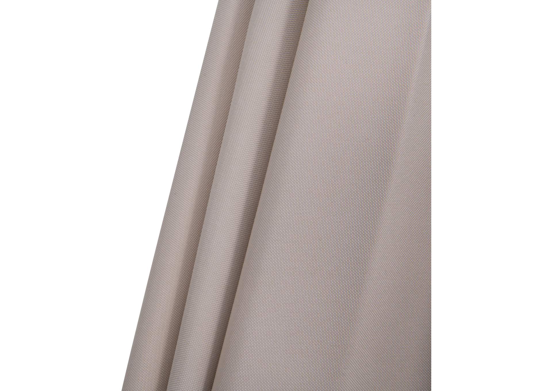 Amalfi Beige With Cream Piping Fabric Patio Umbrellas image 9