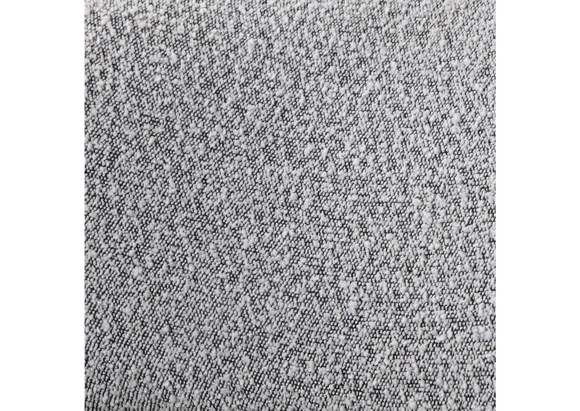 Calais Grey Boucle Fabric Accent Chair