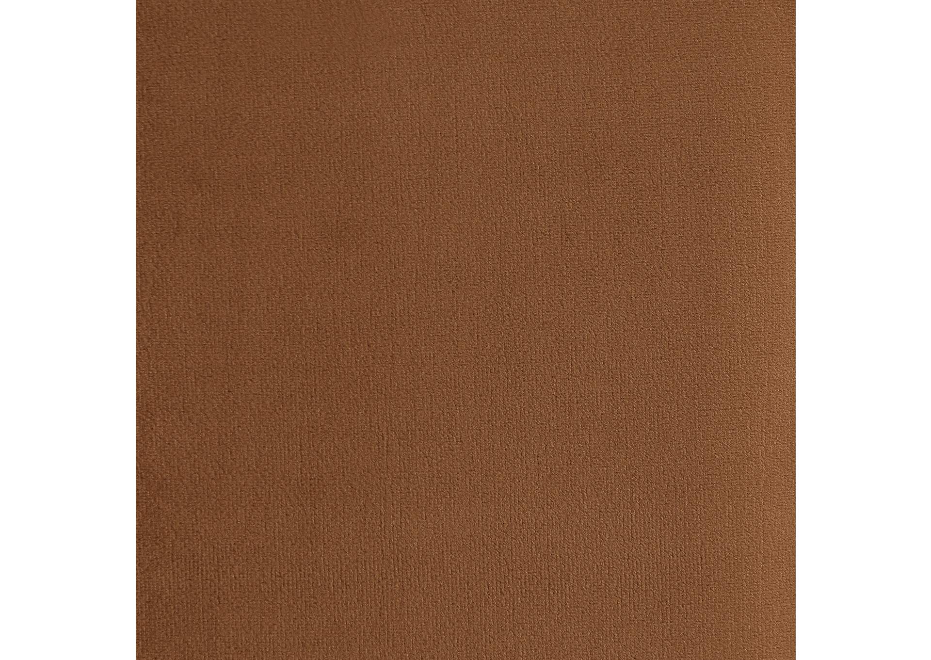 Marlon Saddle Velvet Loveseat