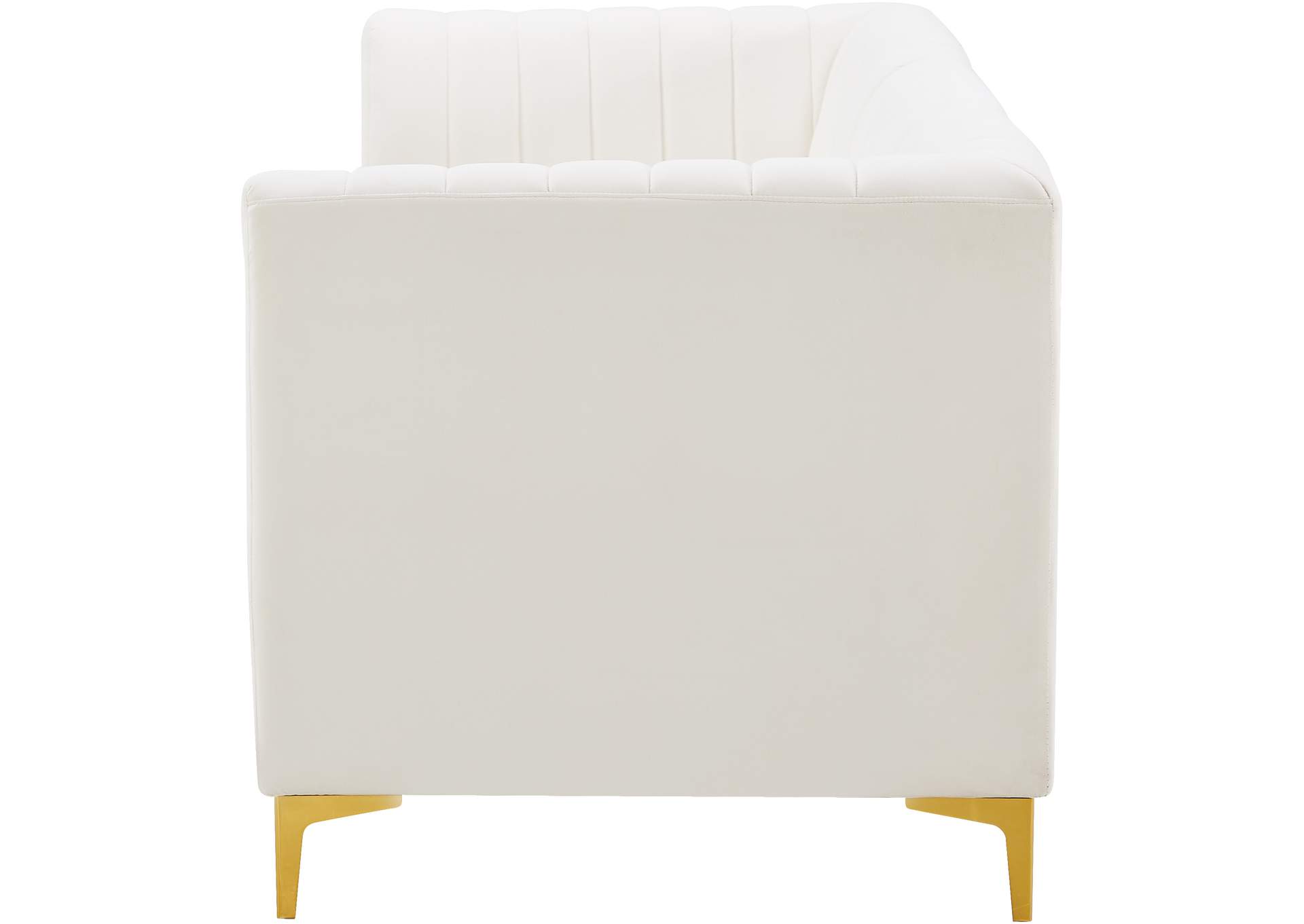 Alina Cream Velvet Modular Sofa