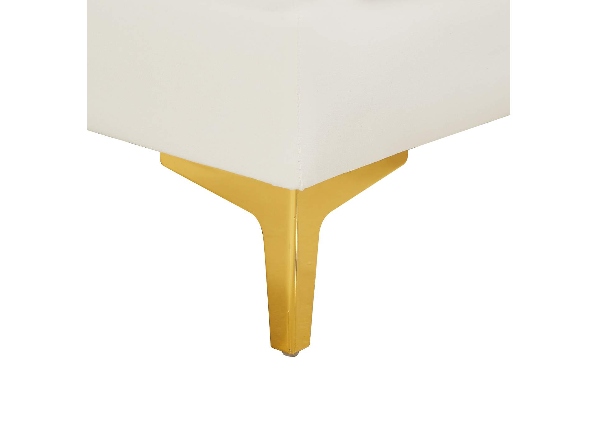 Alina Cream Velvet Modular Sectional