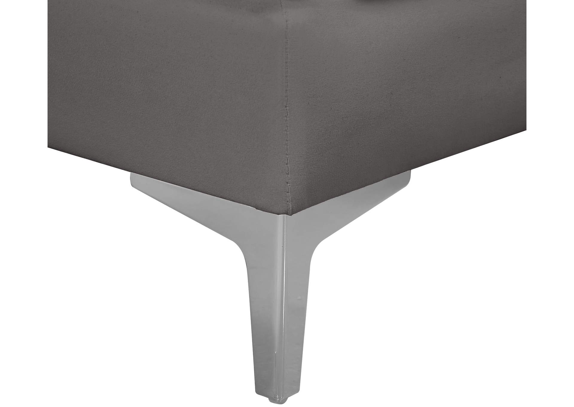 Alina Grey Velvet Modular Sectional