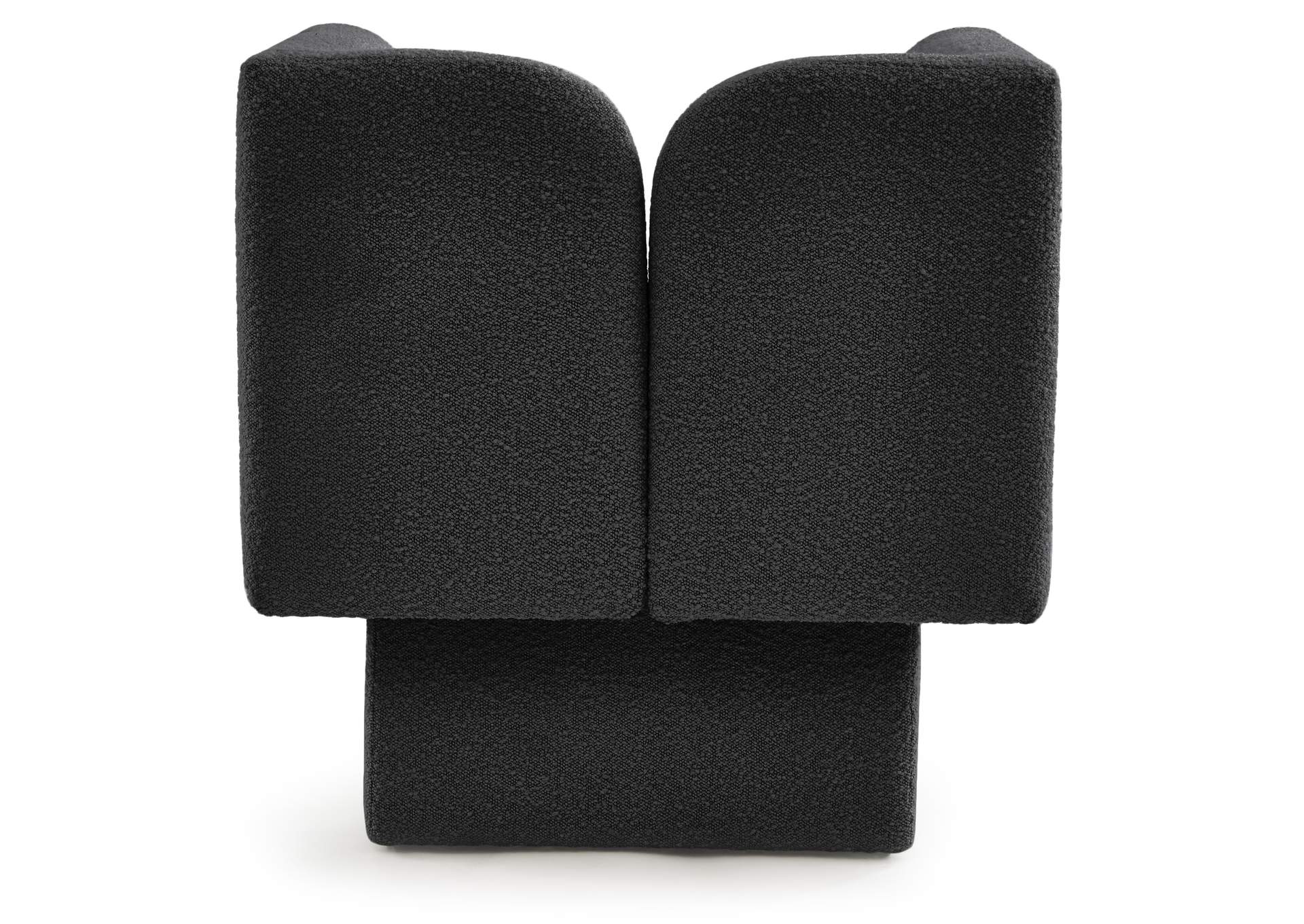 Marcel Black Boucle Fabric Chair