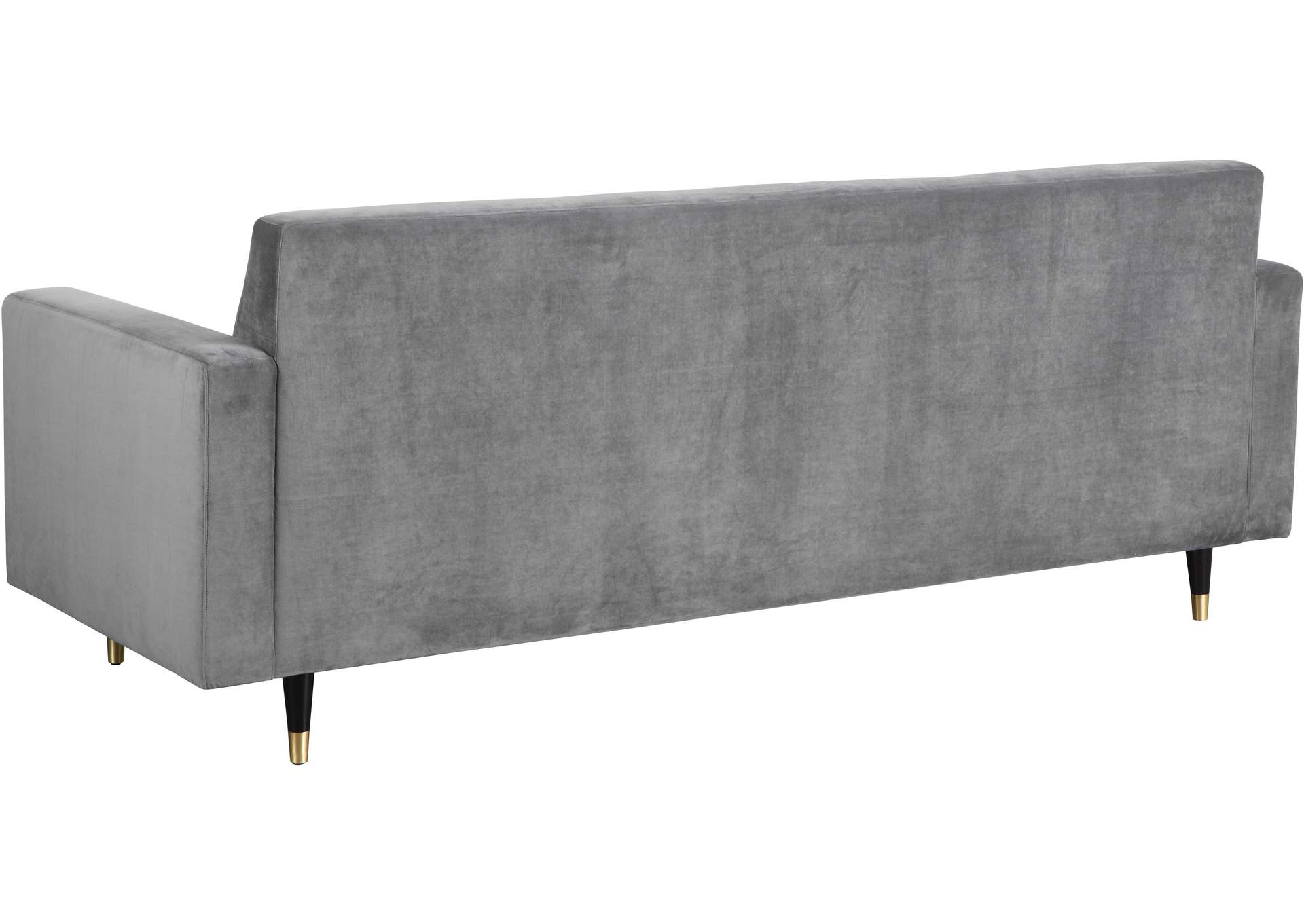 Lola Grey Velvet Sofa