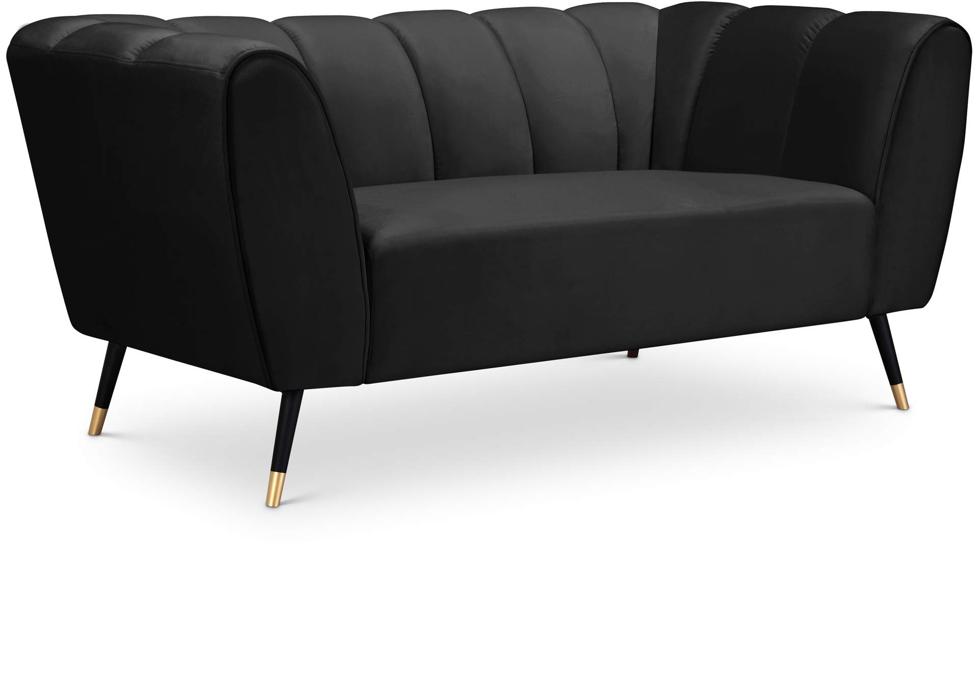 Beaumont Navy Velvet Sofa
