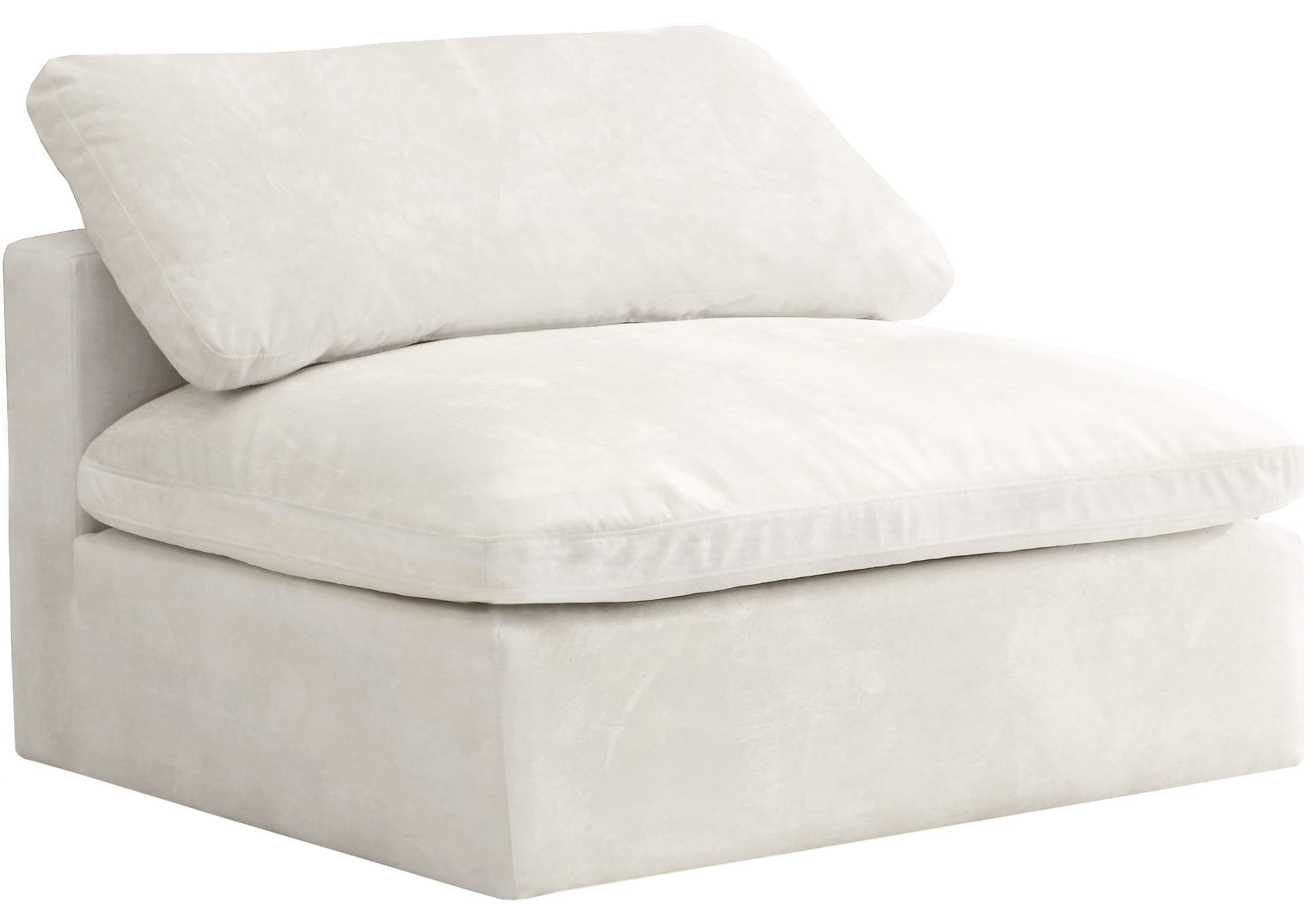 Cozy Cream Velvet Chair