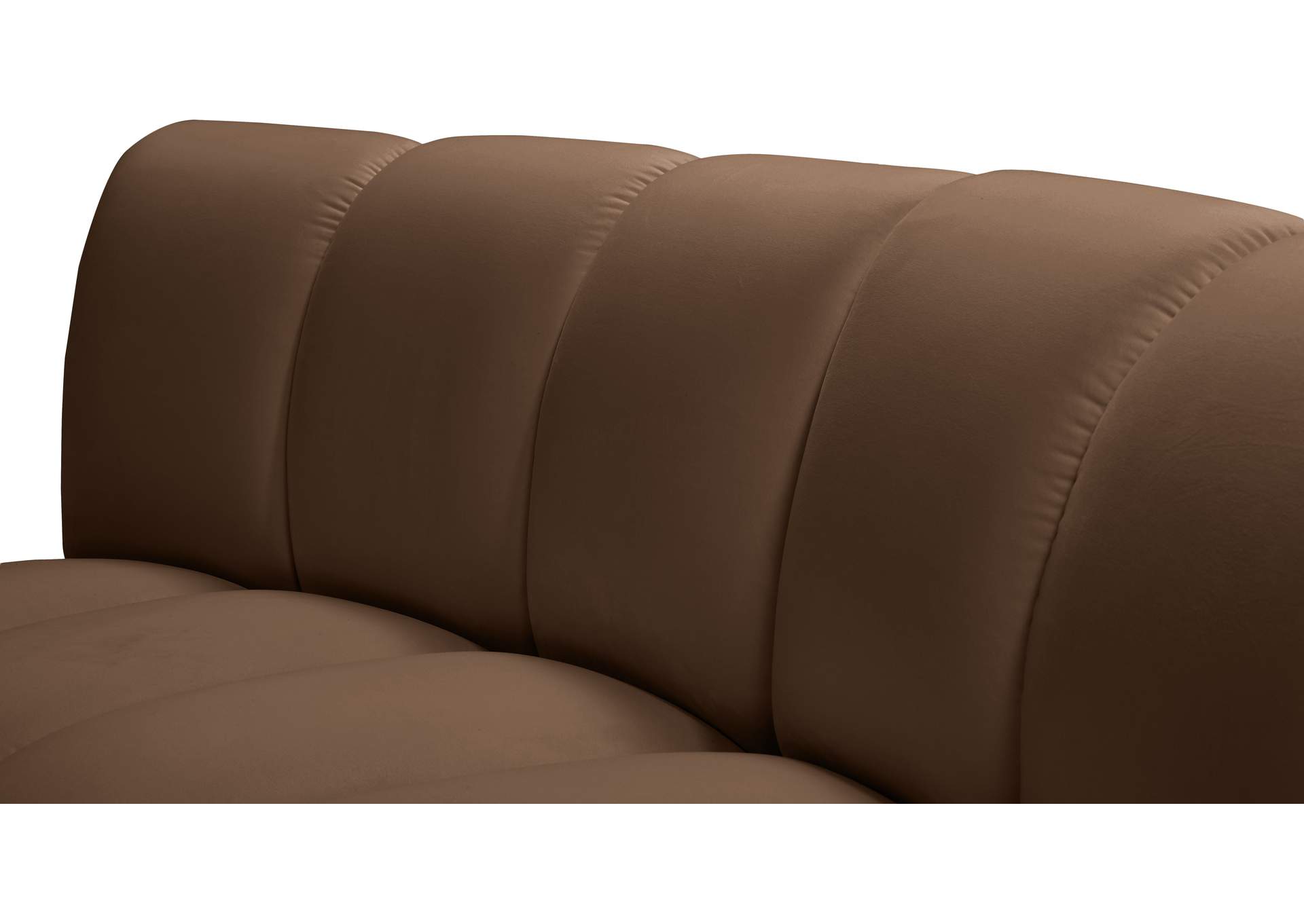 Infinity Brown Velvet 7 Piece Modular Sectional image 9
