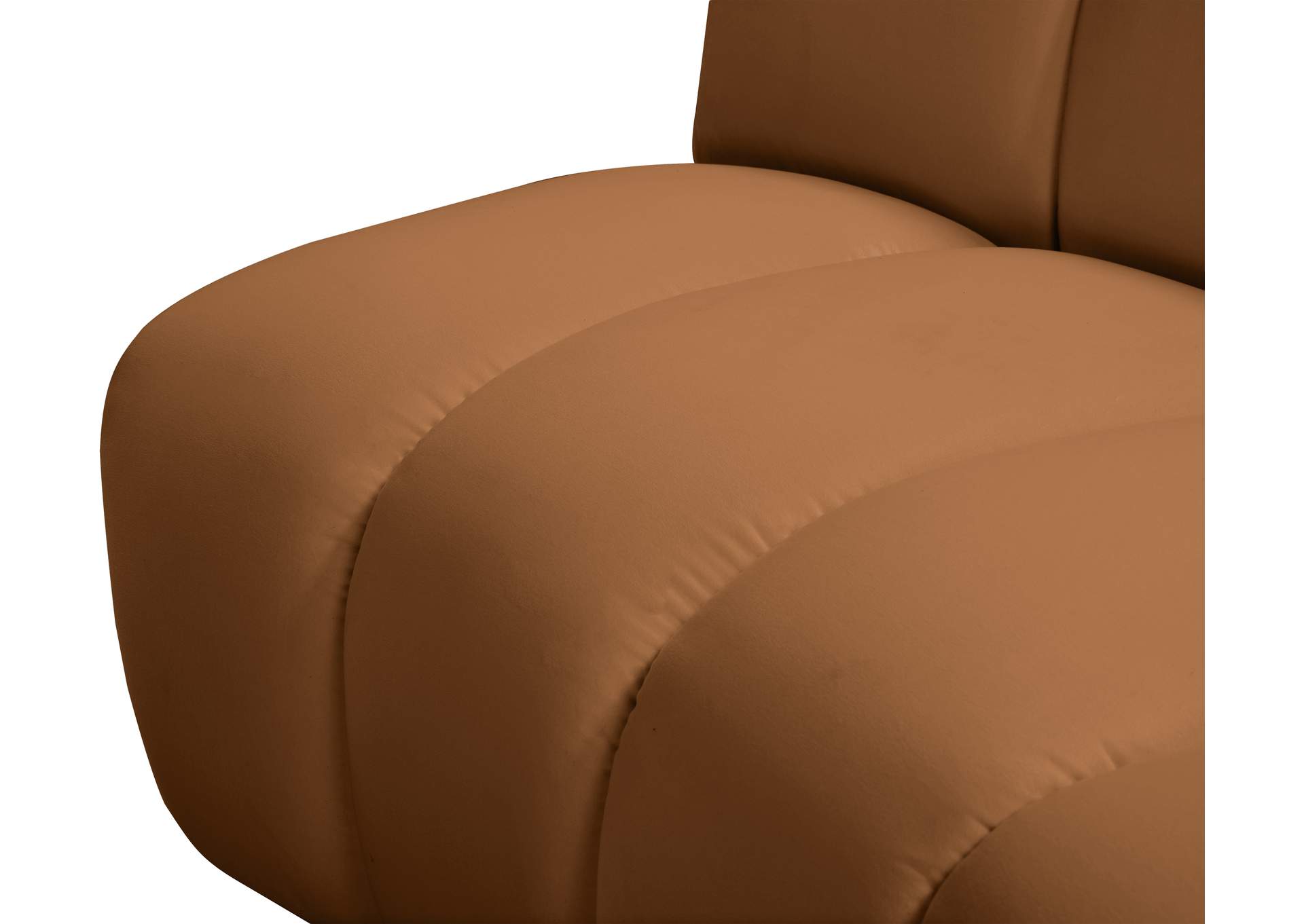 Infinity Saddle Velvet 5 Piece Modular Sectional image 7
