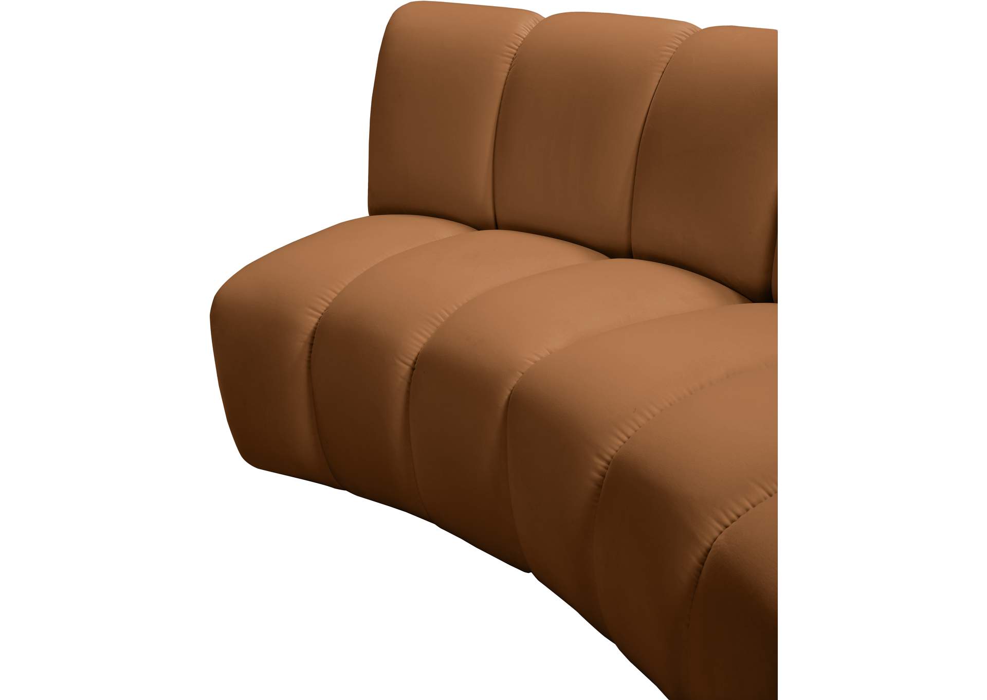 Infinity Saddle Velvet 9 Piece Modular Sectional