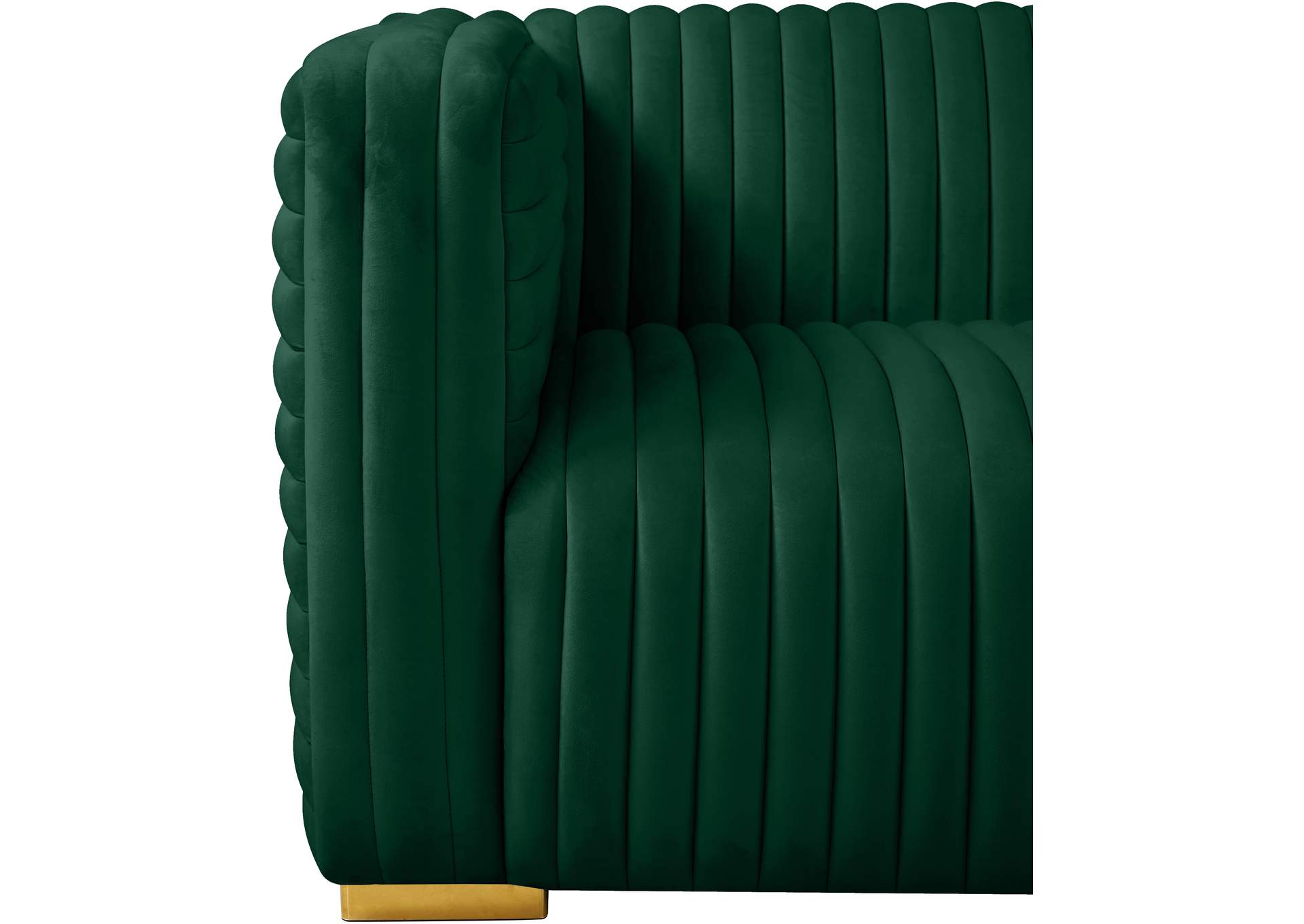 Ravish Green Velvet Chair