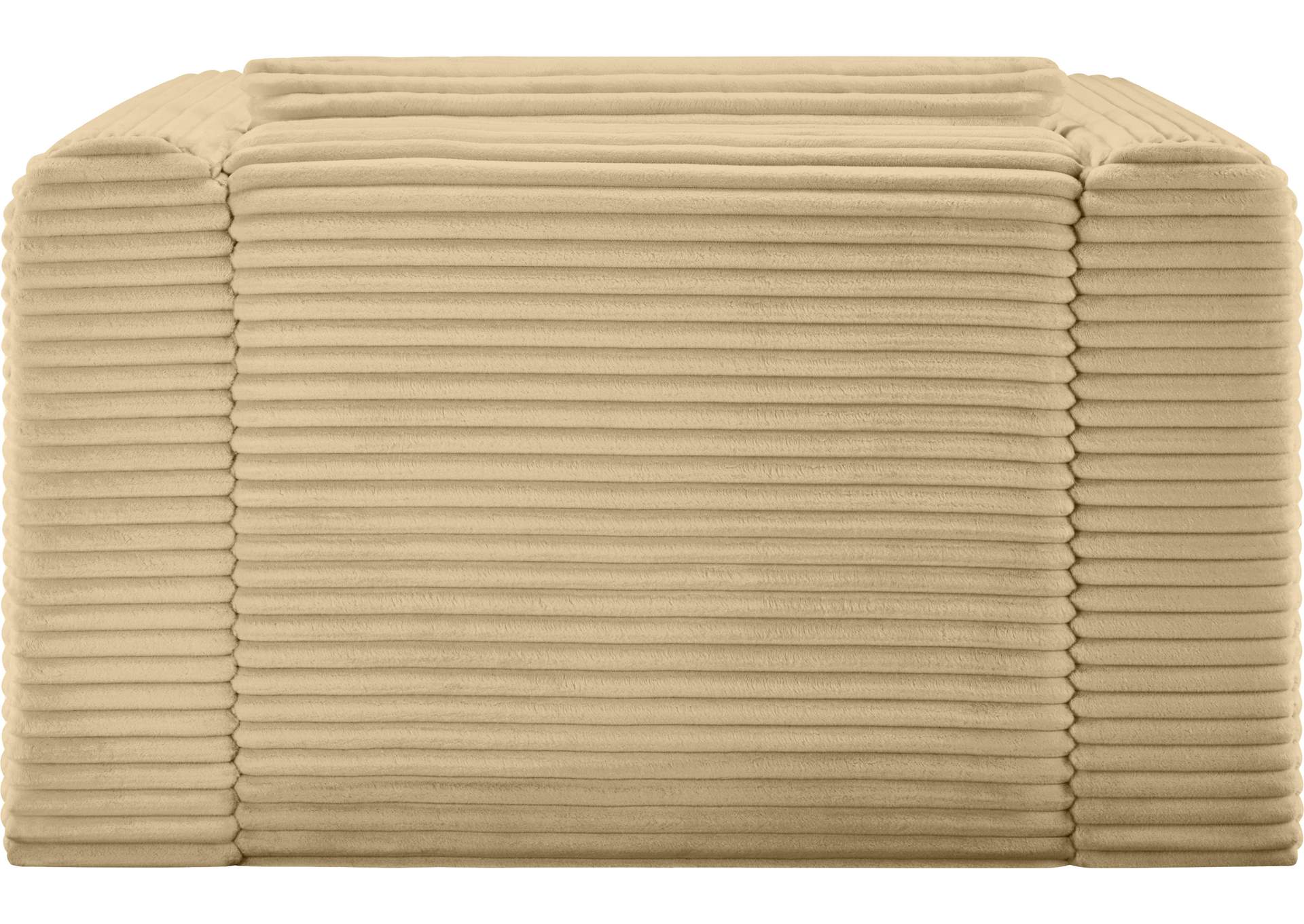 Shaggy Camel Corduroy Performance Fabric Arm Chair image 6
