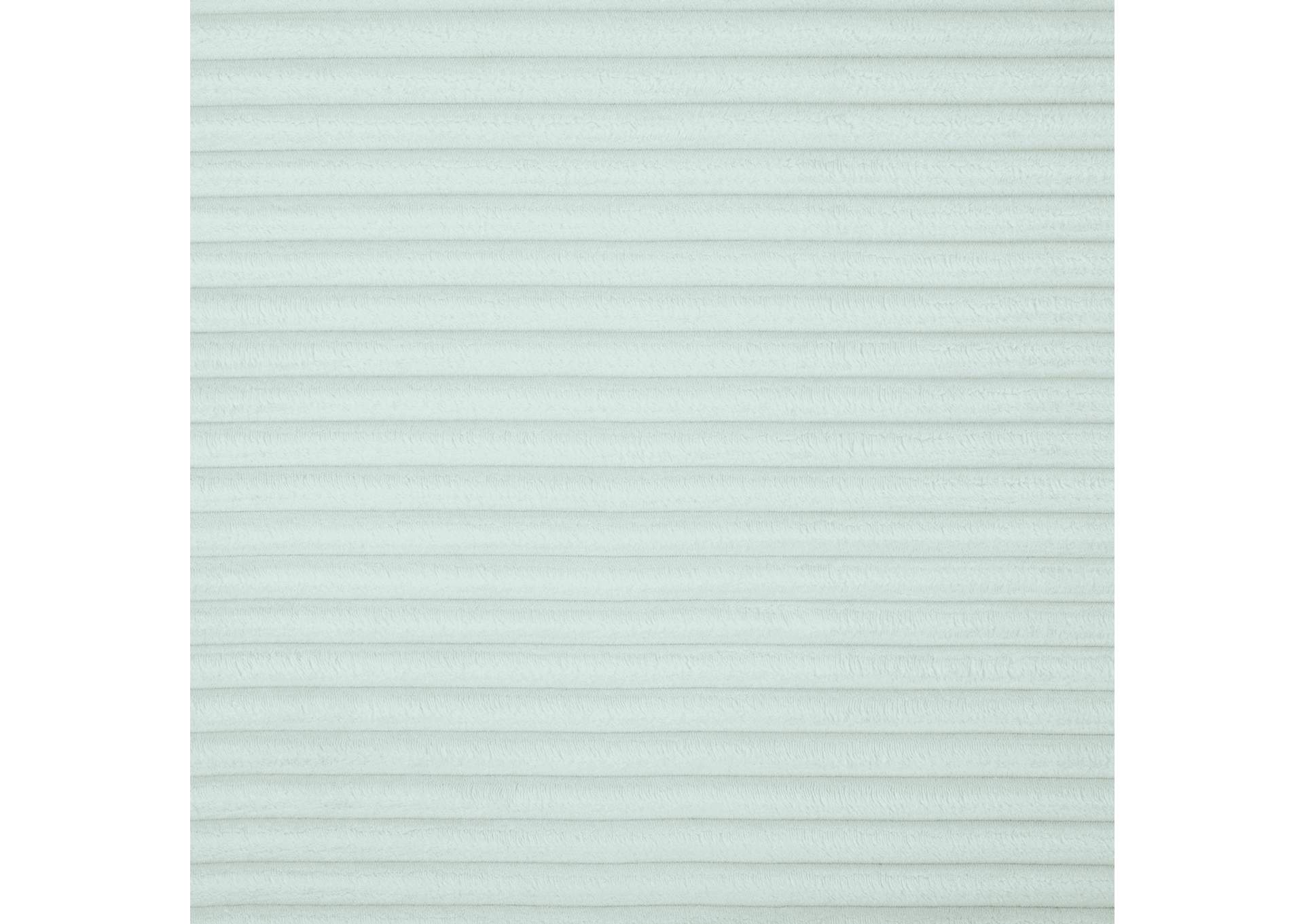 Shaggy Mint Corduroy Performance Fabric Modular Sectional image 11