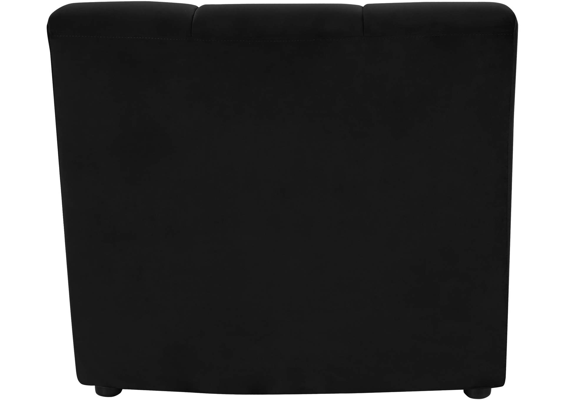 Limitless Black Velvet Modular Chair