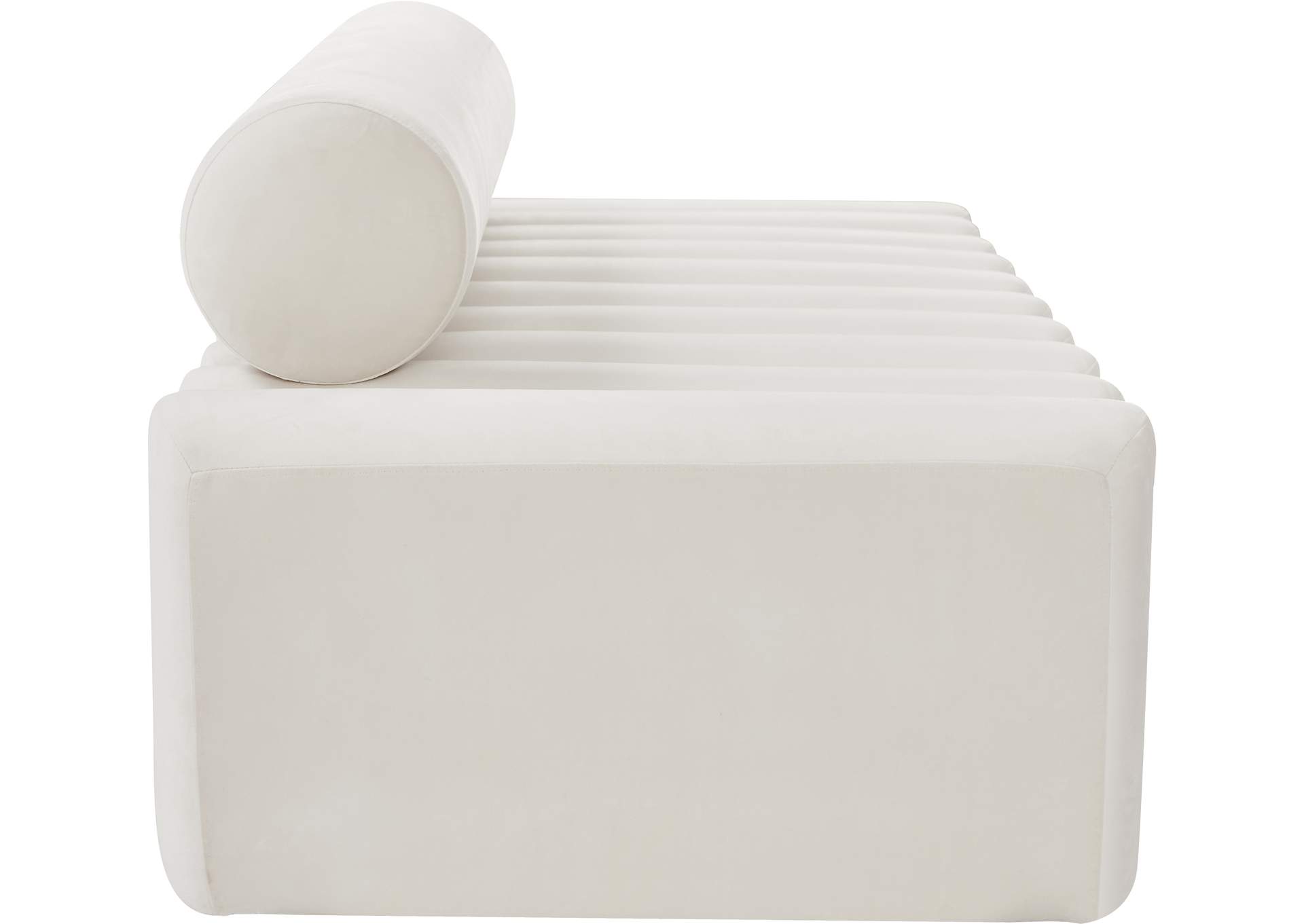 Melody Cream Velvet Sofa