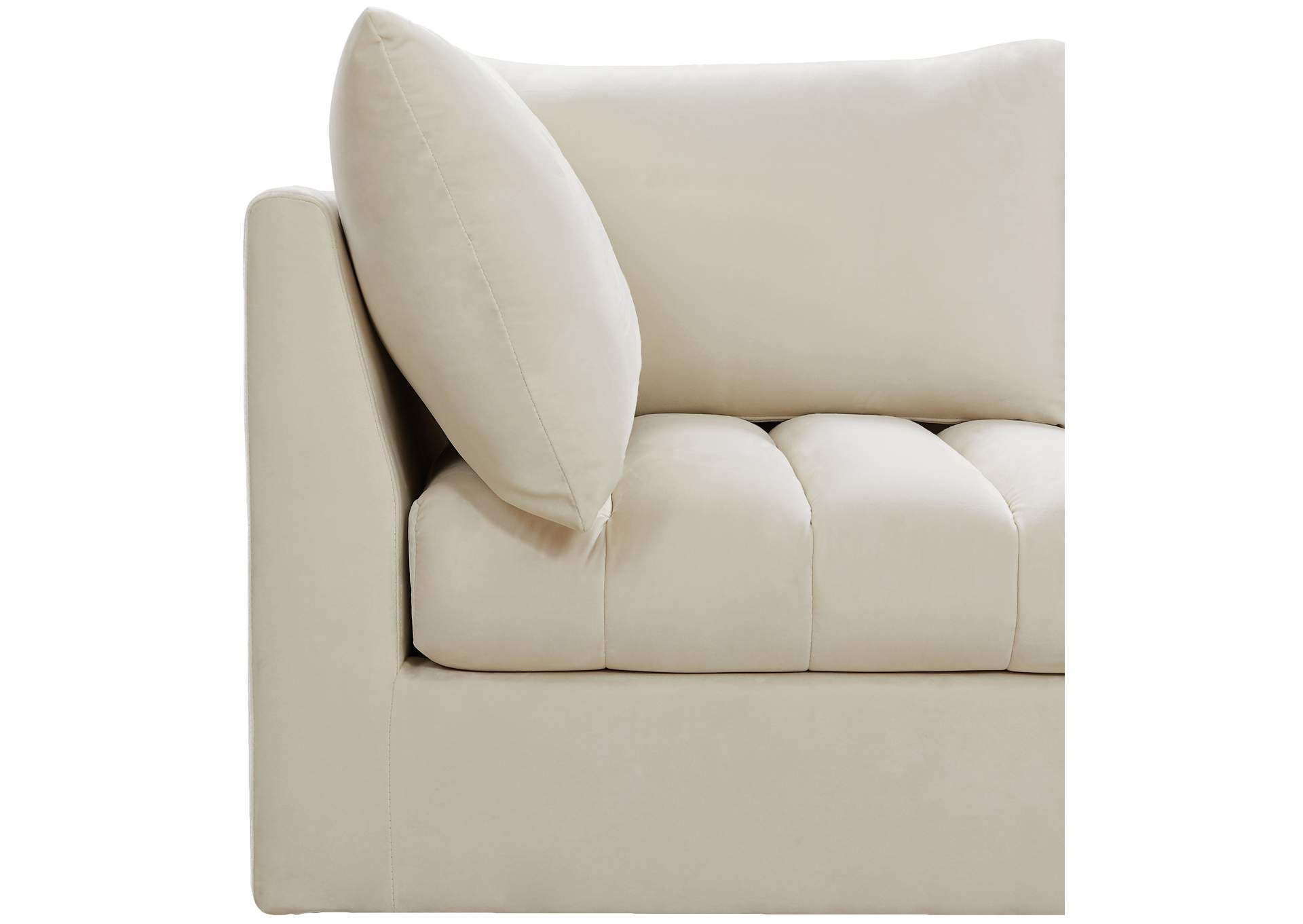 Jacob Cream Velvet Modular Sofa