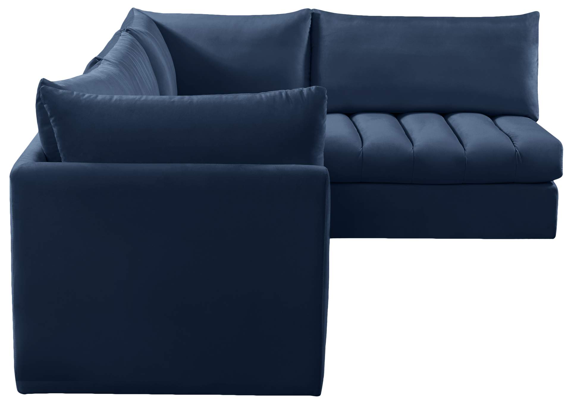 Jacob Navy Velvet Modular Sectional