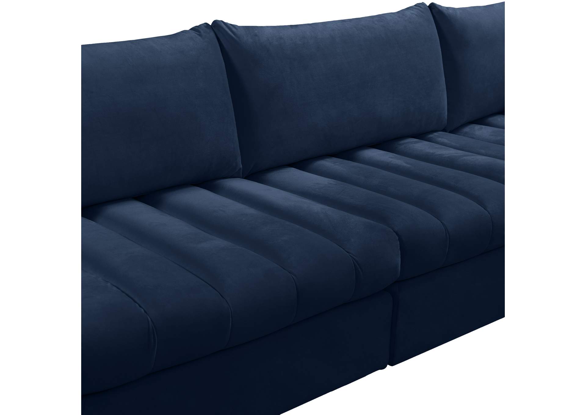 Jacob Navy Velvet Modular Sectional