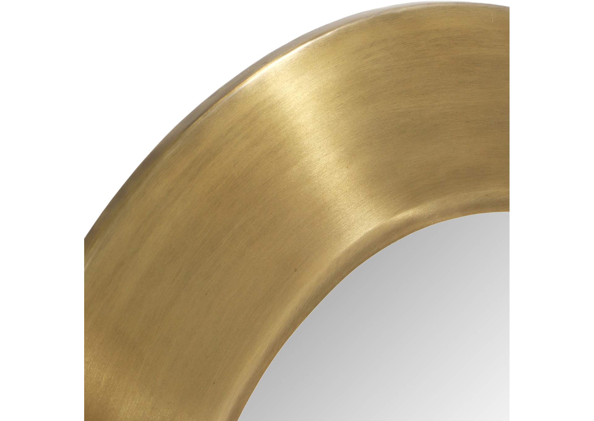 Sphere Gold Iron Mirror