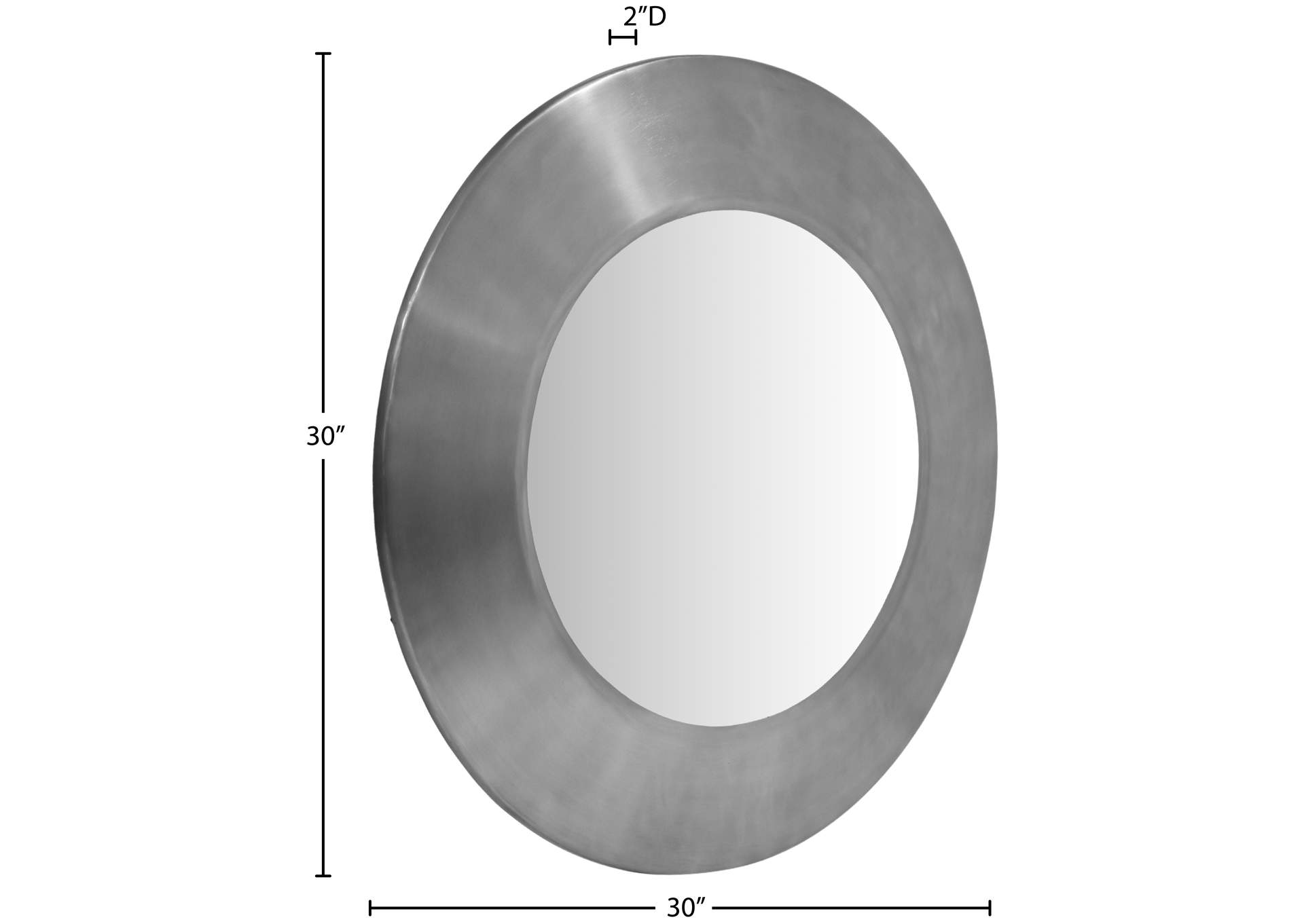 Sphere Silver Iron Mirror image 8