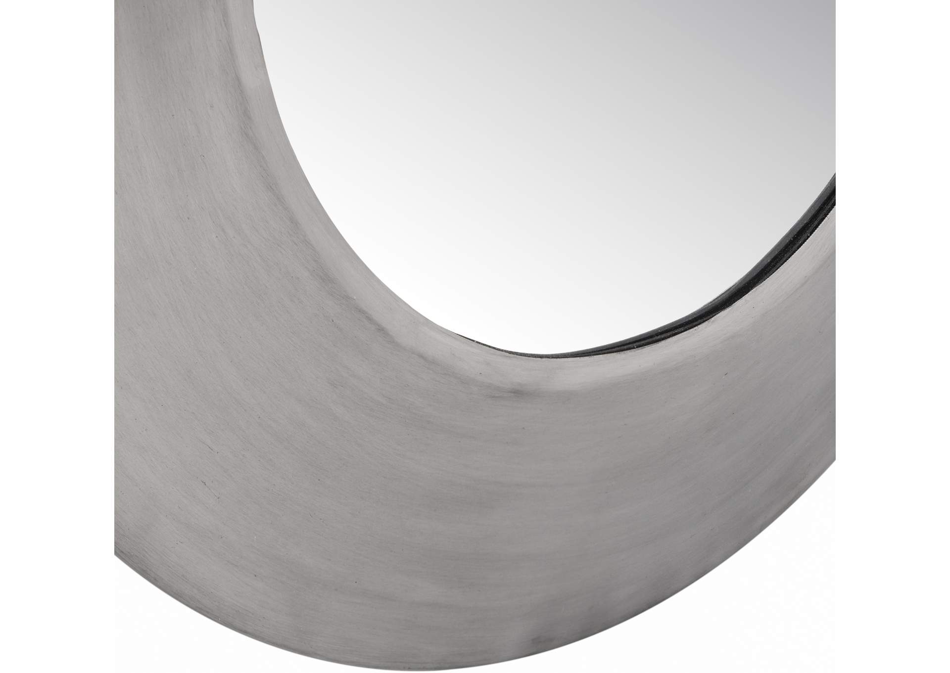 Sphere Silver Iron Mirror image 6