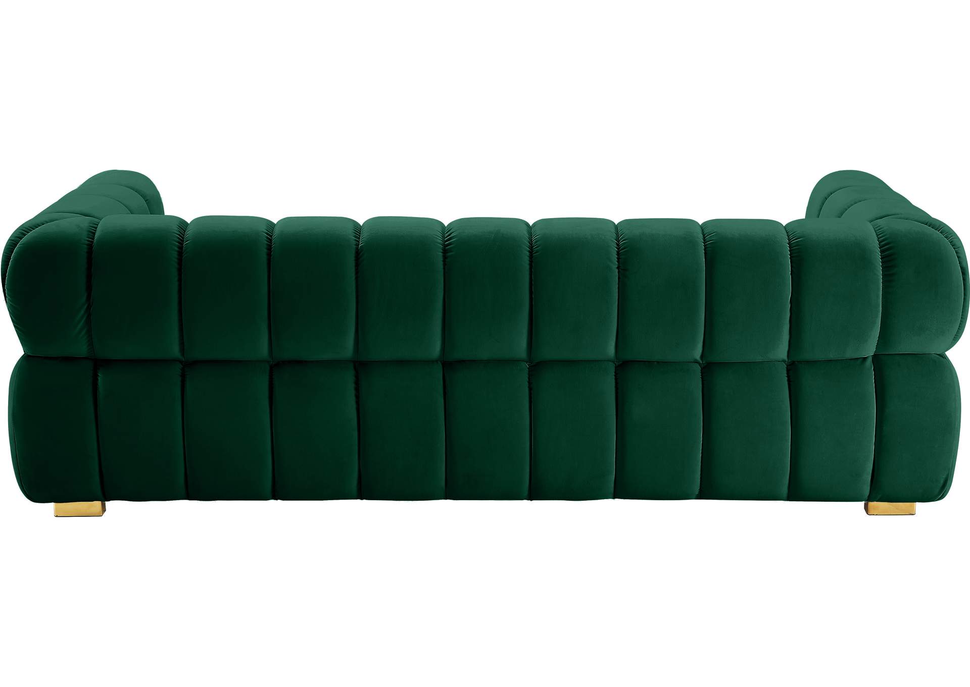 Gwen Green Velvet Sofa
