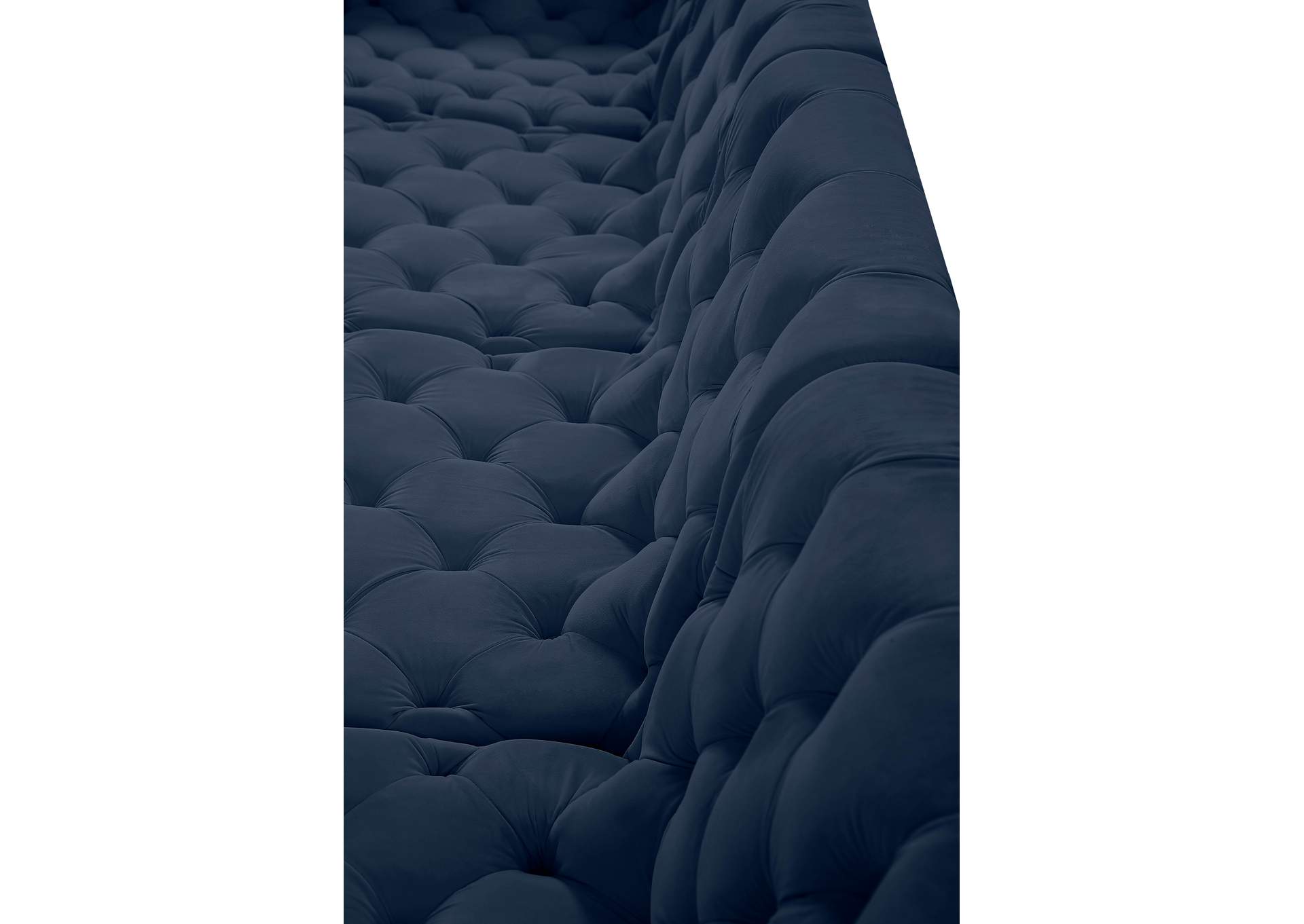 Tuft Navy Velvet Modular Sectional
