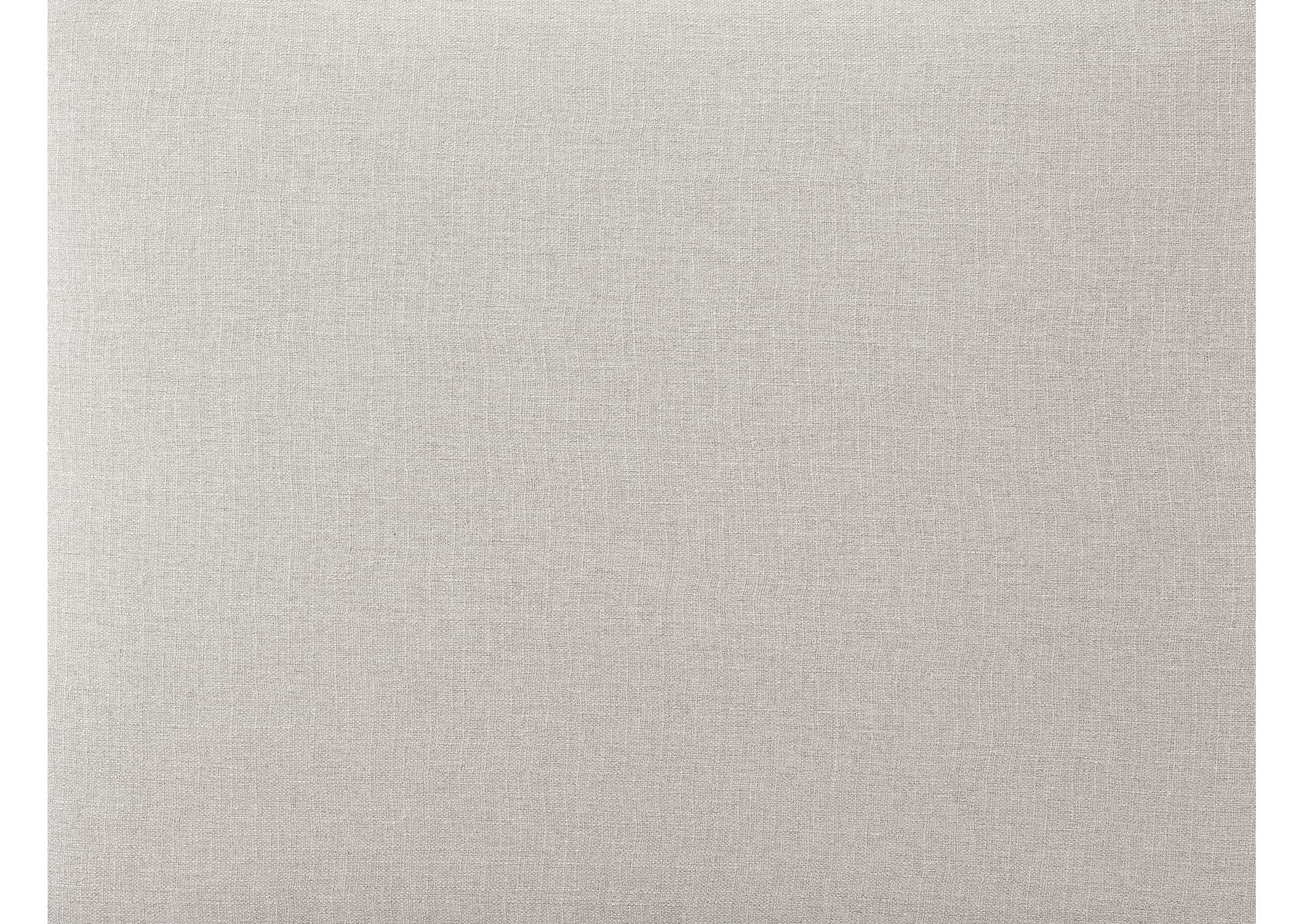 Beckham Beige Durable Linen Textured Fabric Modular Sofa