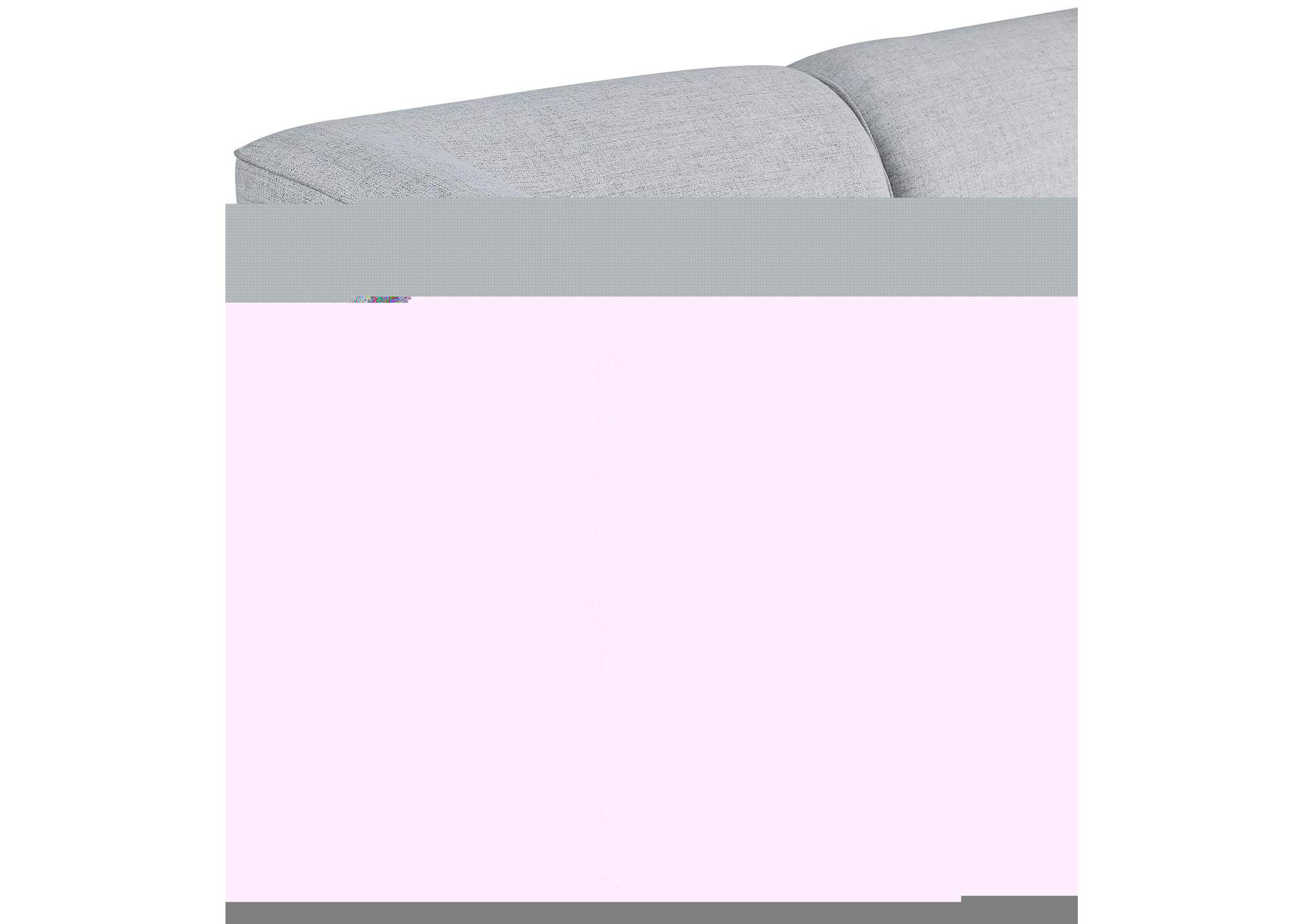 Miramar Grey Durable Linen Textured Modular Sectional