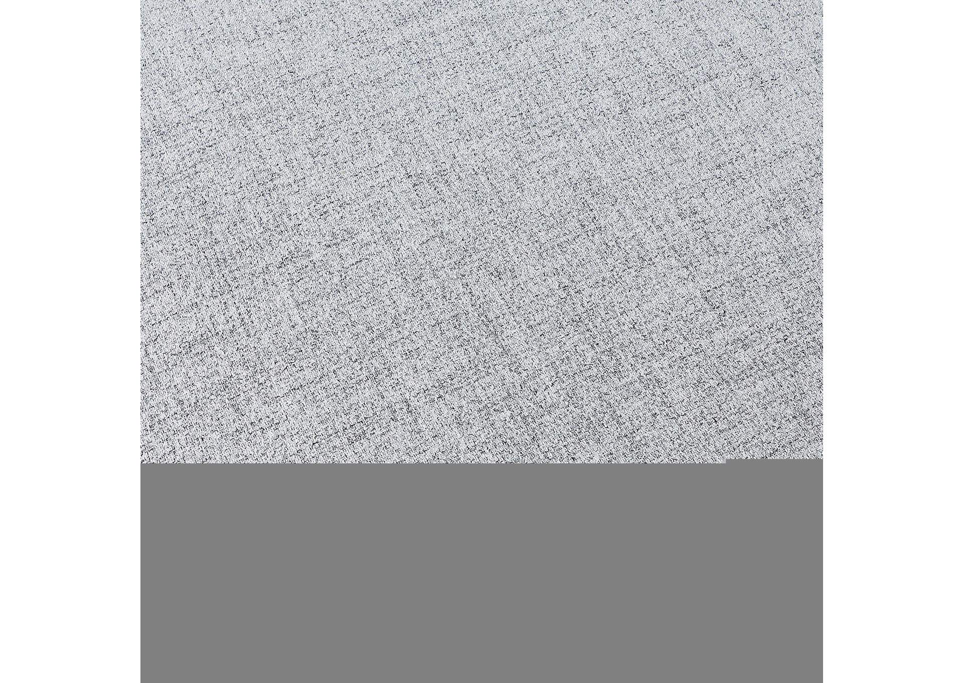 Miramar Grey Durable Linen Textured Modular Sectional