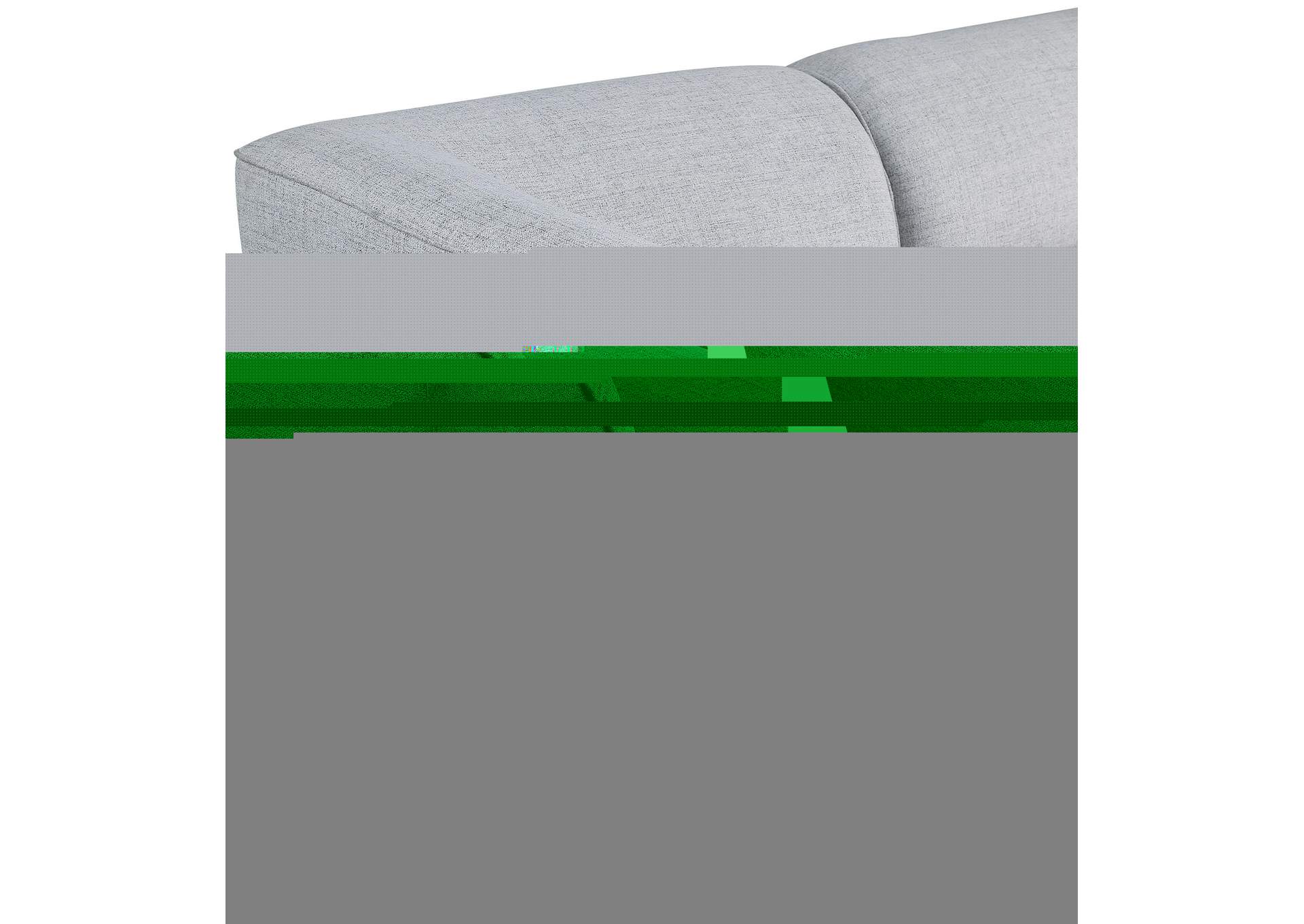 Miramar Grey Durable Linen Textured Modular Sectional