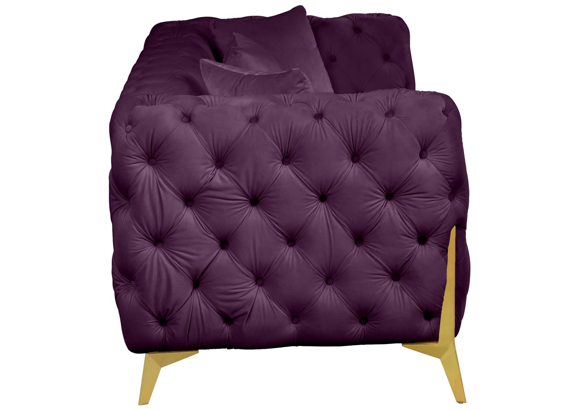 Kingdom Purple Velvet Sofa
